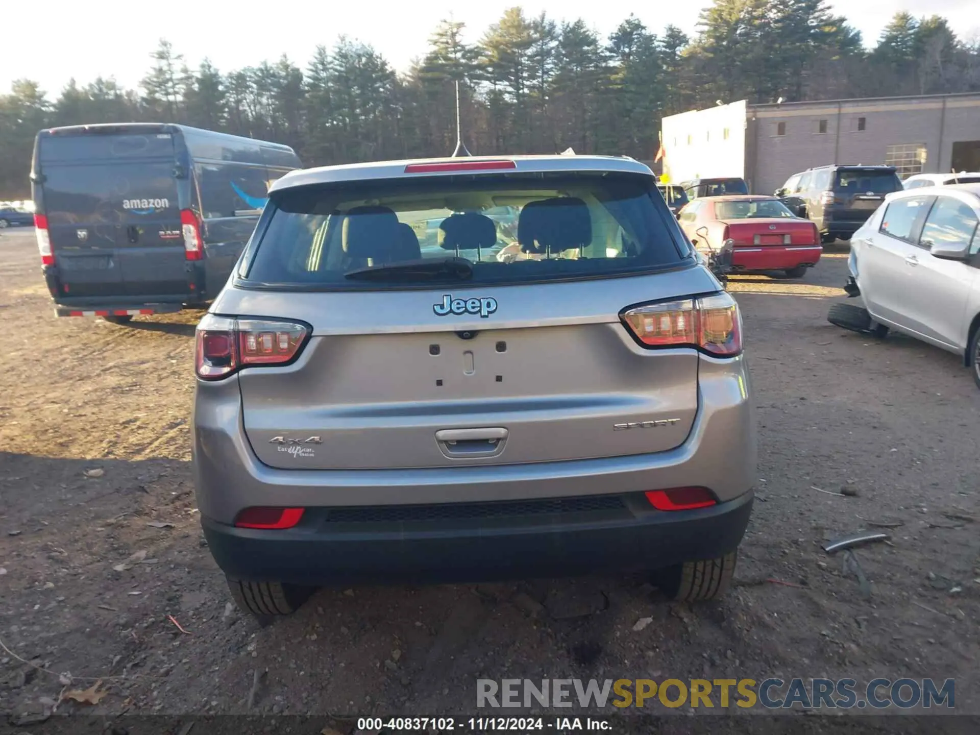 16 fotografías del automóvil dañado 3C4NJDAB3KT771519 JEEP COMPASS 2019