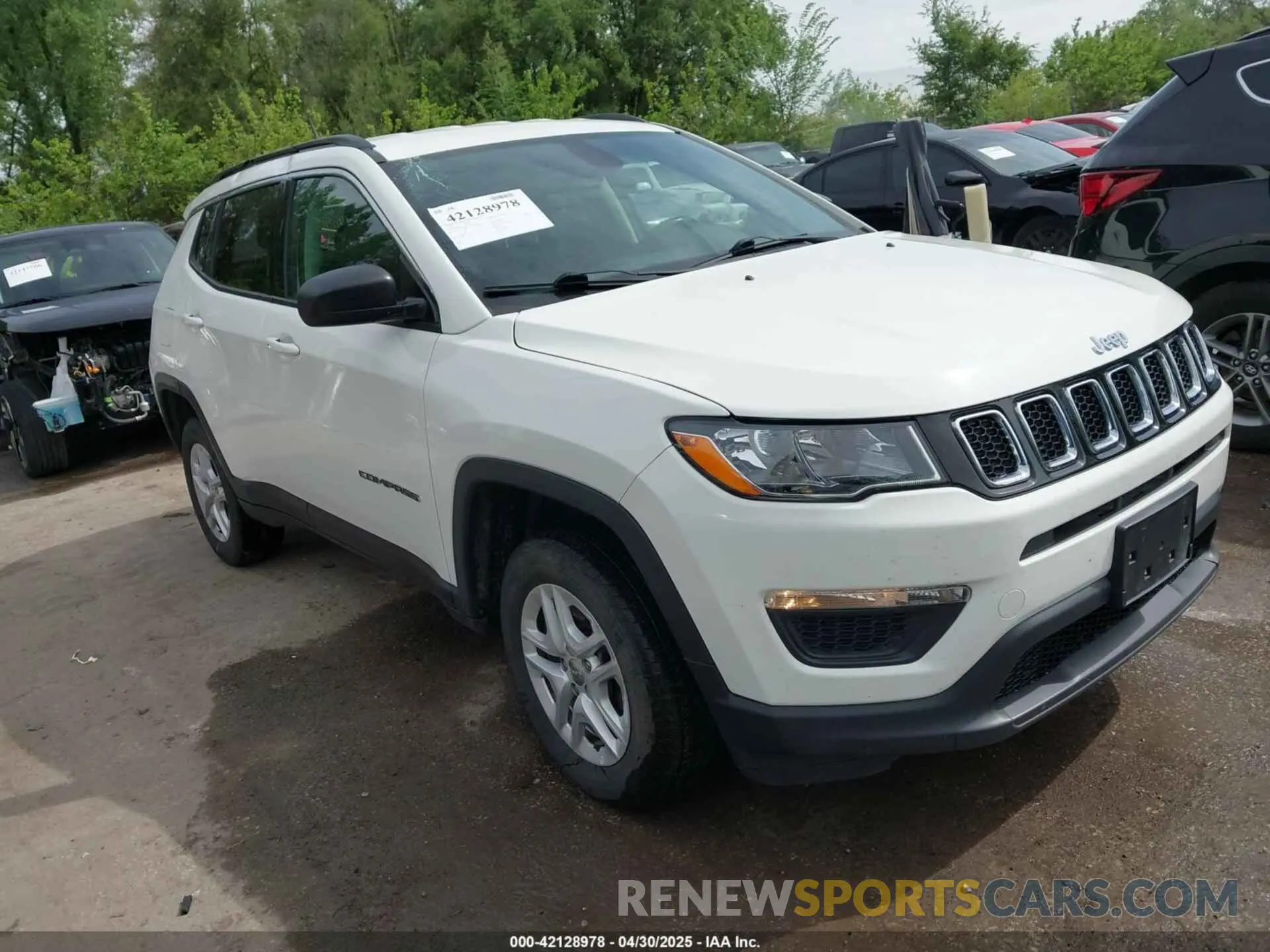 1 fotografías del automóvil dañado 3C4NJDAB7KT629707 JEEP COMPASS 2019