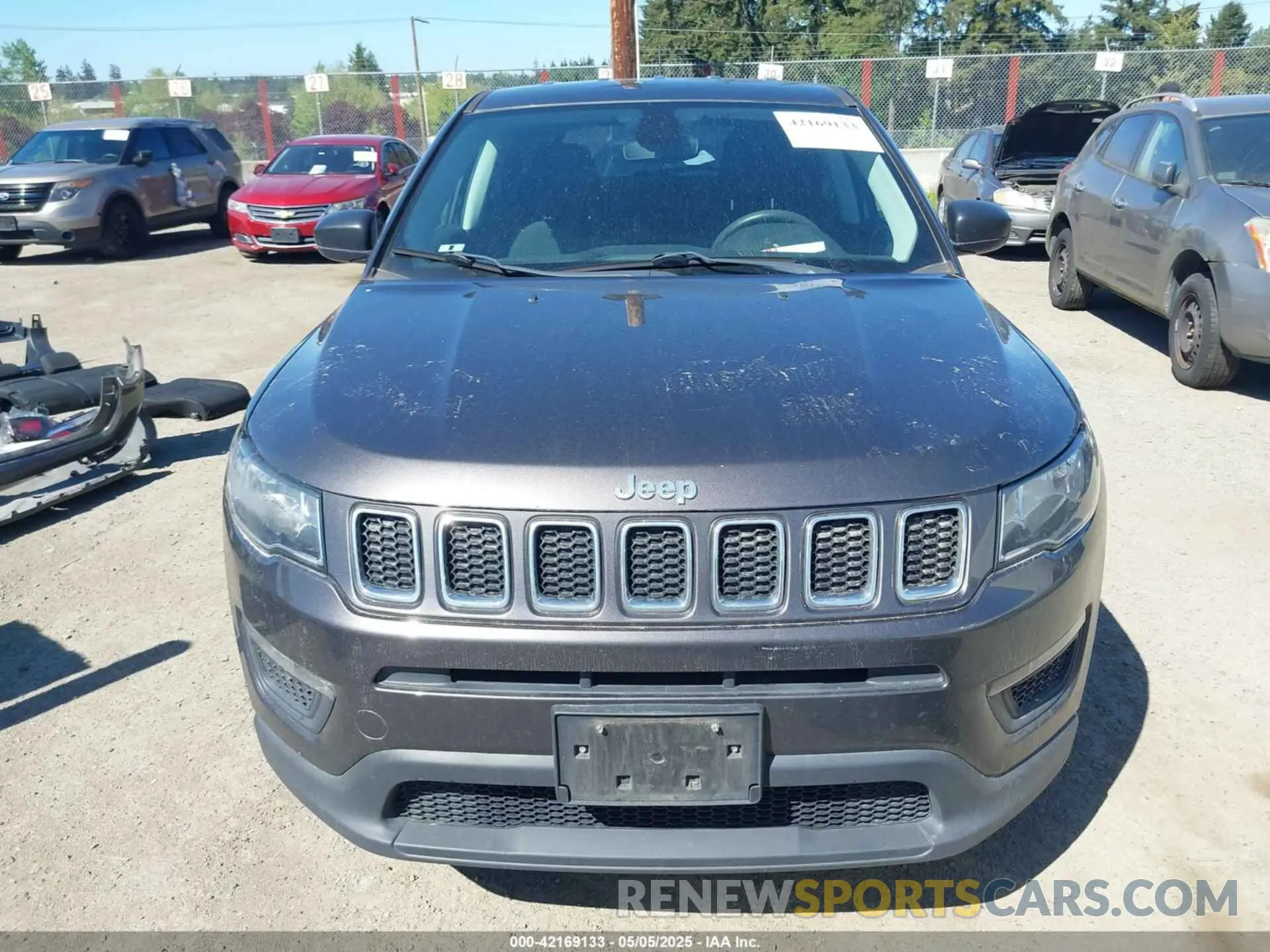 13 fotografías del automóvil dañado 3C4NJDAB8KT595602 JEEP COMPASS 2019