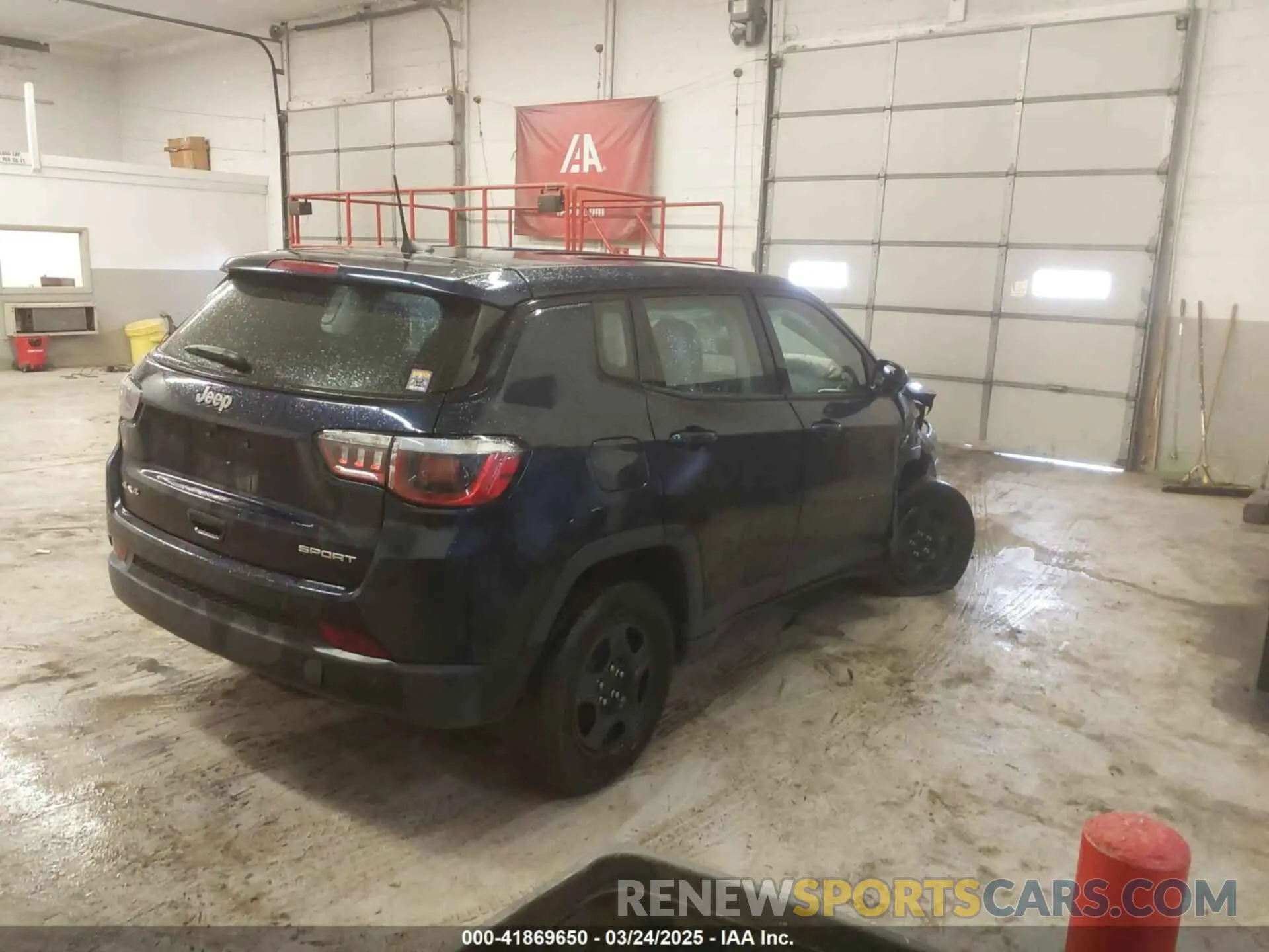 4 fotografías del automóvil dañado 3C4NJDAB8KT638920 JEEP COMPASS 2019