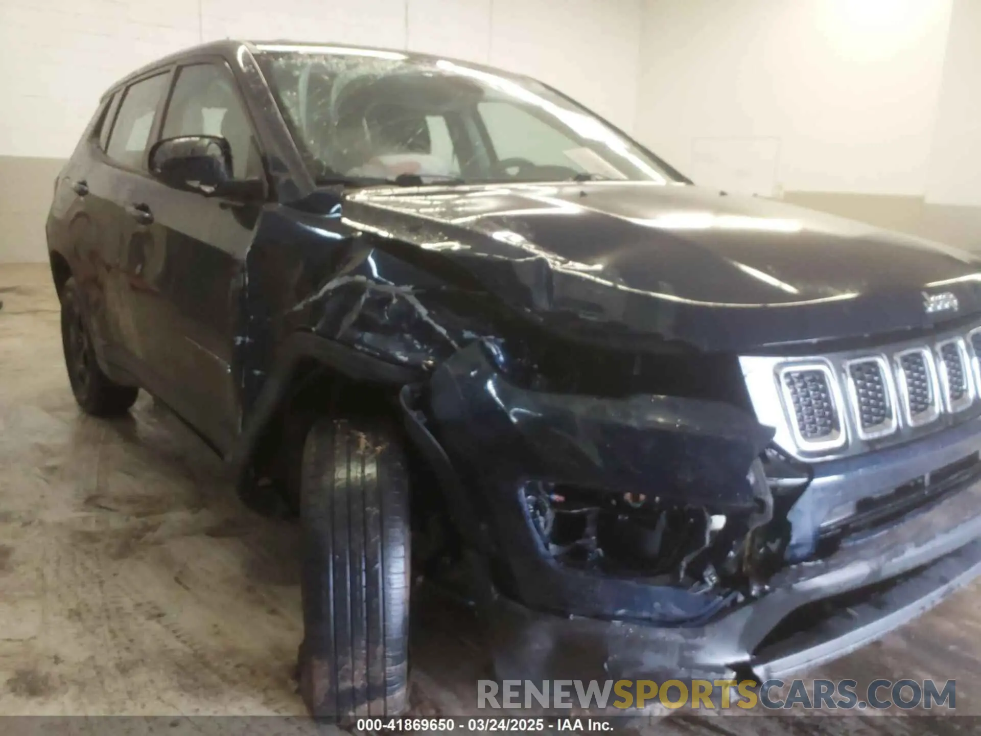 6 fotografías del automóvil dañado 3C4NJDAB8KT638920 JEEP COMPASS 2019