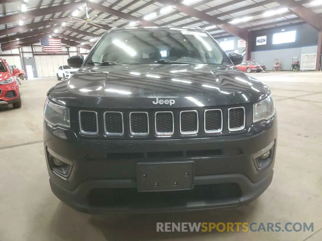 5 fotografías del automóvil dañado 3C4NJDBB0KT593907 JEEP COMPASS 2019