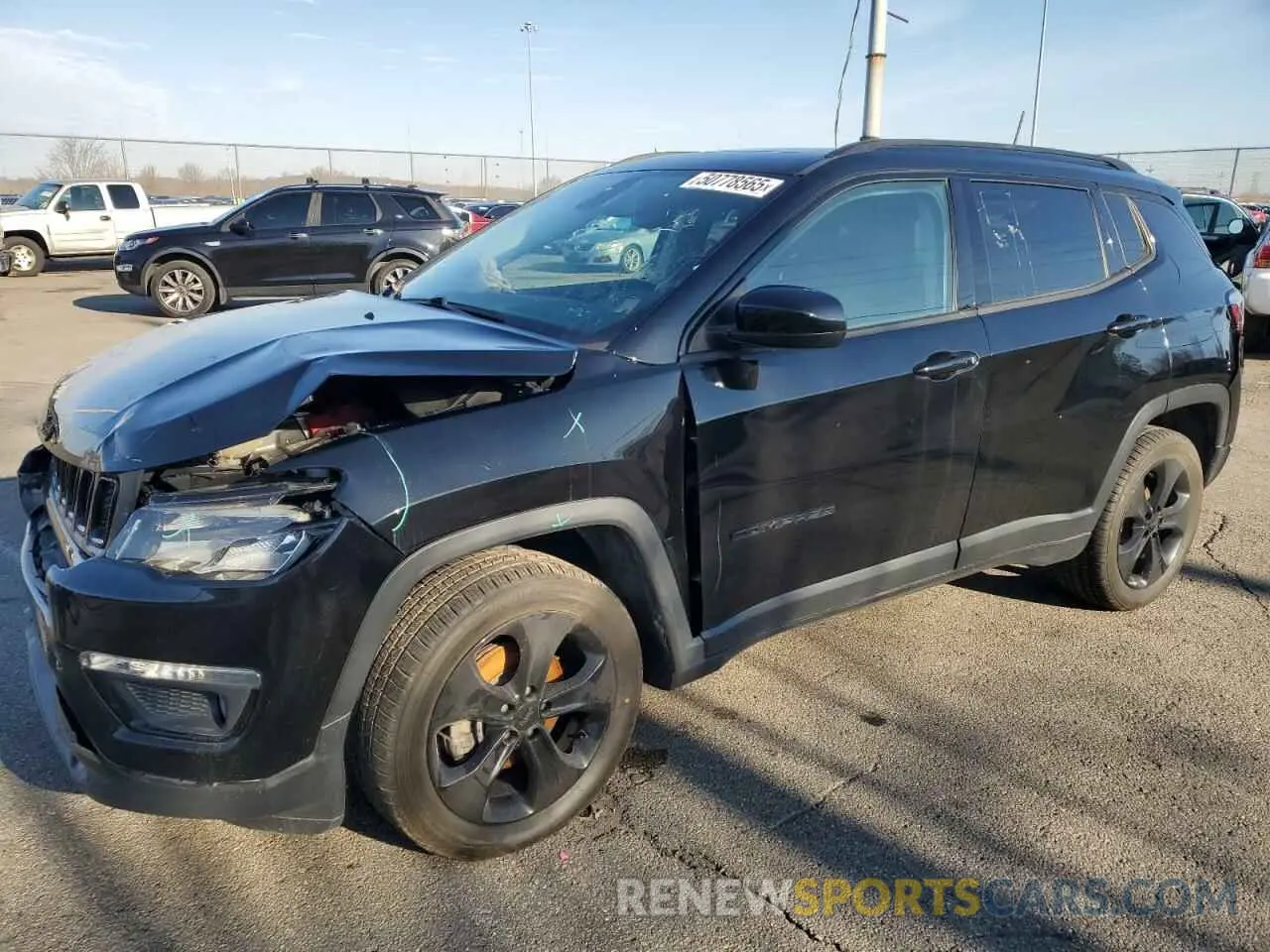 1 fotografías del automóvil dañado 3C4NJDBB0KT622810 JEEP COMPASS 2019