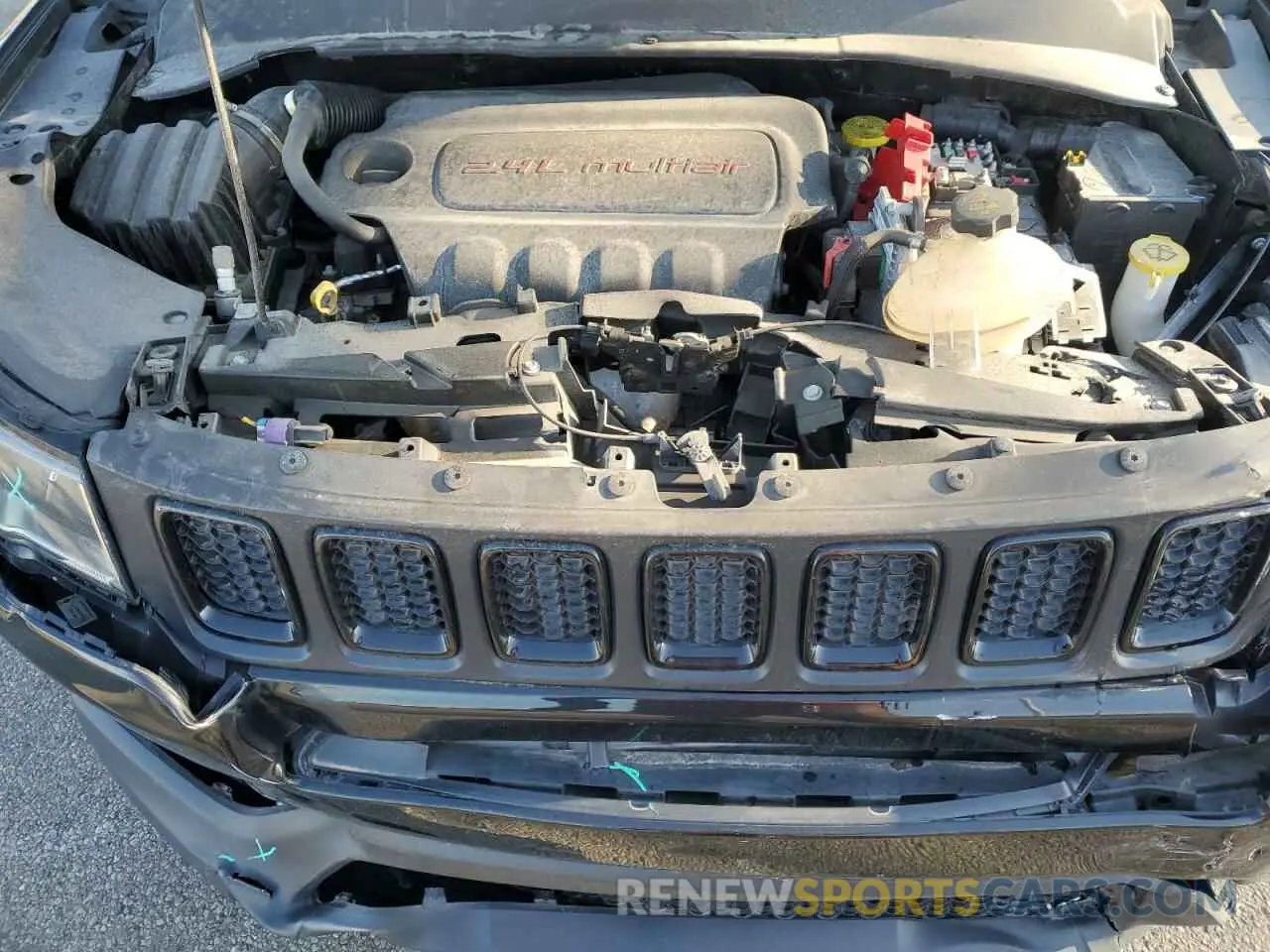12 fotografías del automóvil dañado 3C4NJDBB0KT622810 JEEP COMPASS 2019