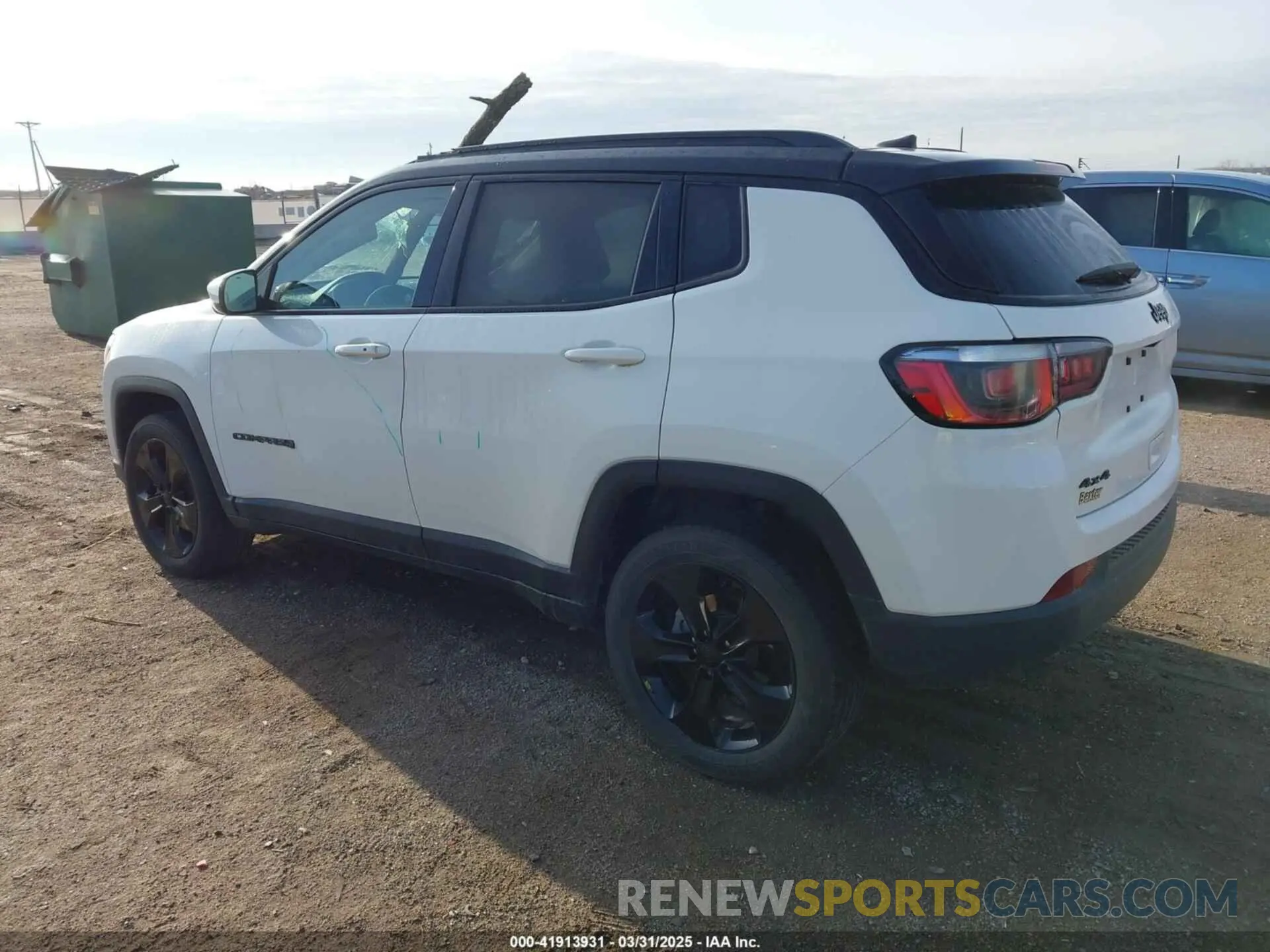 3 fotografías del automóvil dañado 3C4NJDBB0KT629952 JEEP COMPASS 2019