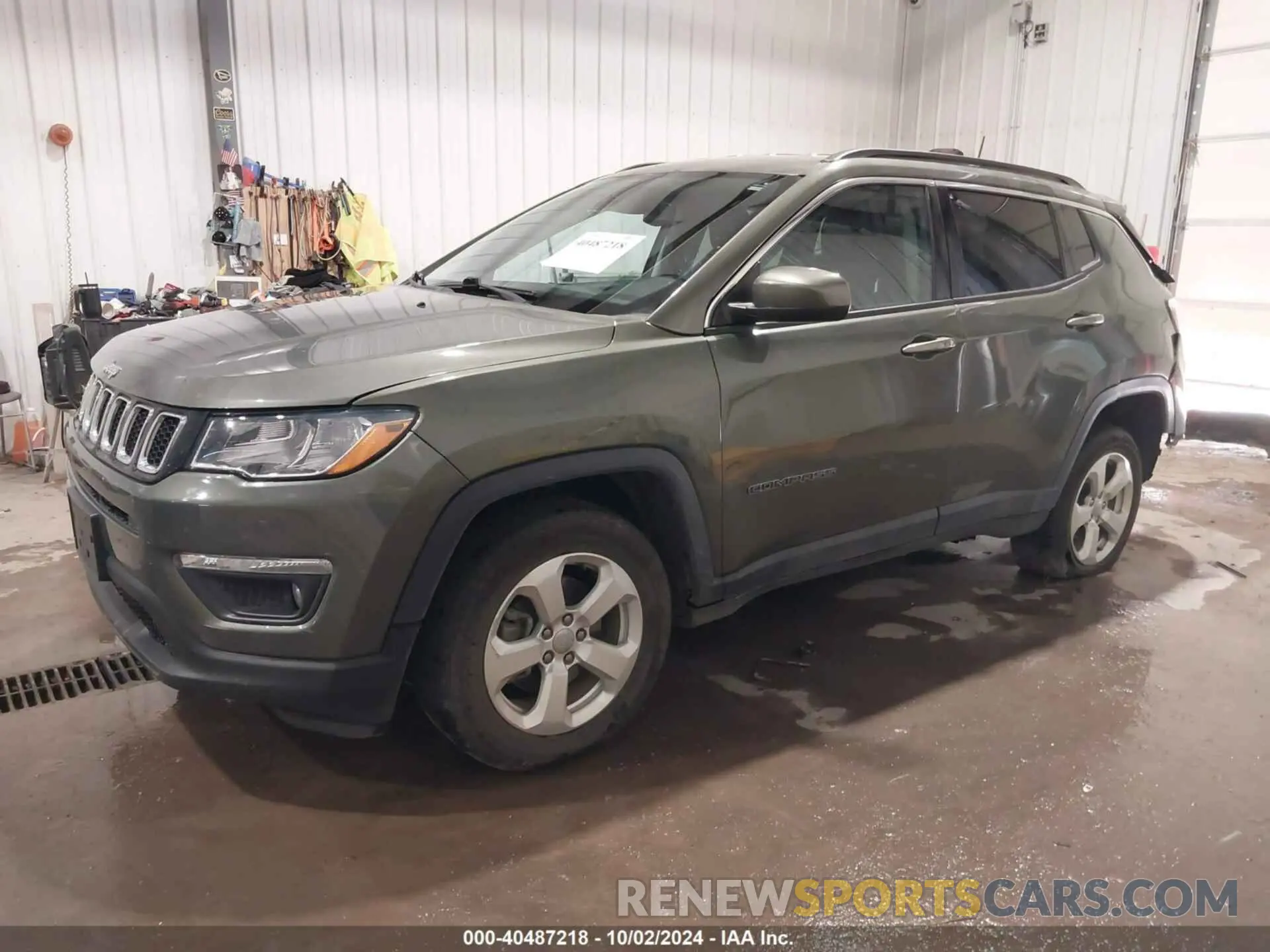 2 fotografías del automóvil dañado 3C4NJDBB0KT761089 JEEP COMPASS 2019