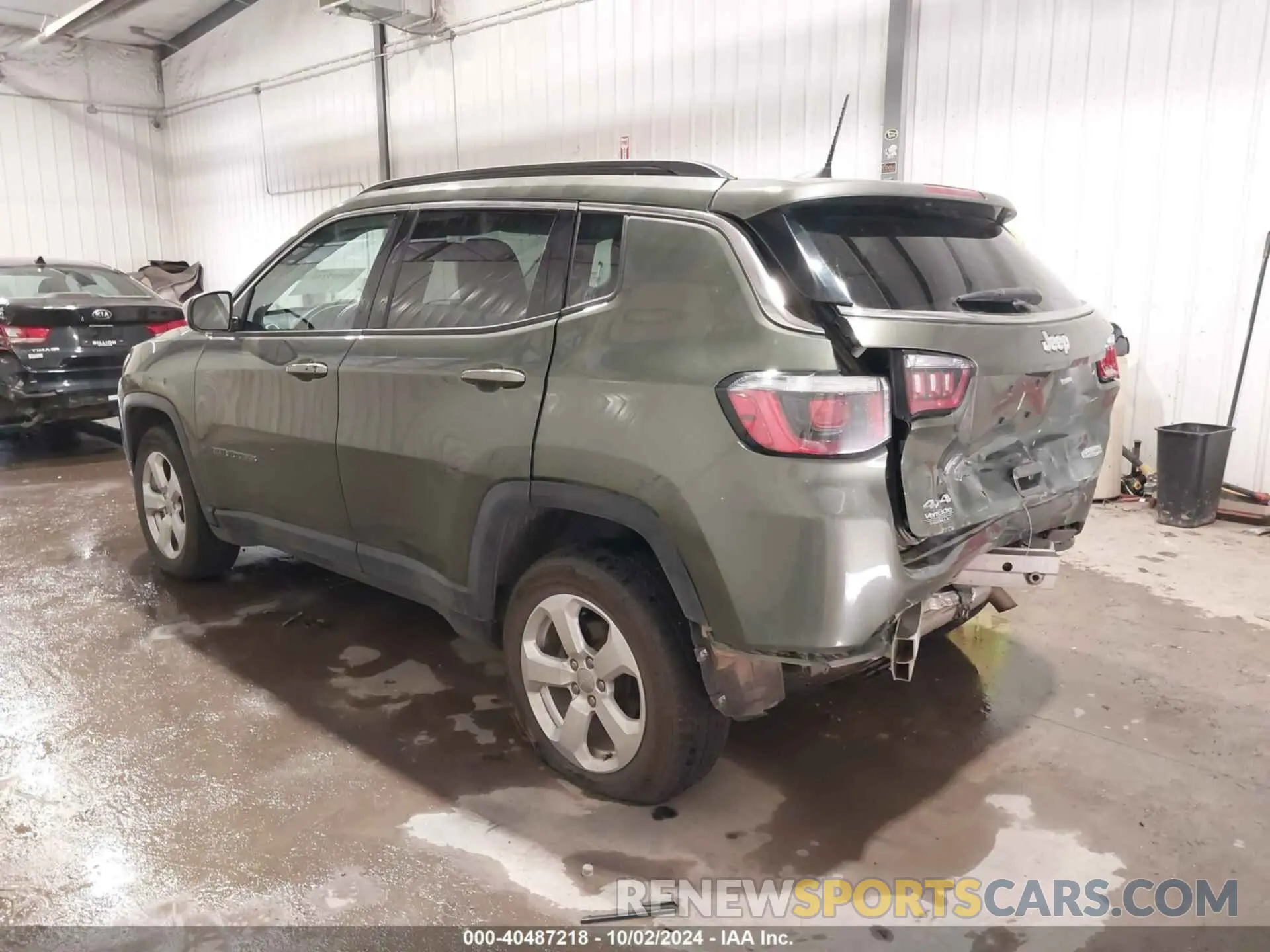 3 fotografías del automóvil dañado 3C4NJDBB0KT761089 JEEP COMPASS 2019