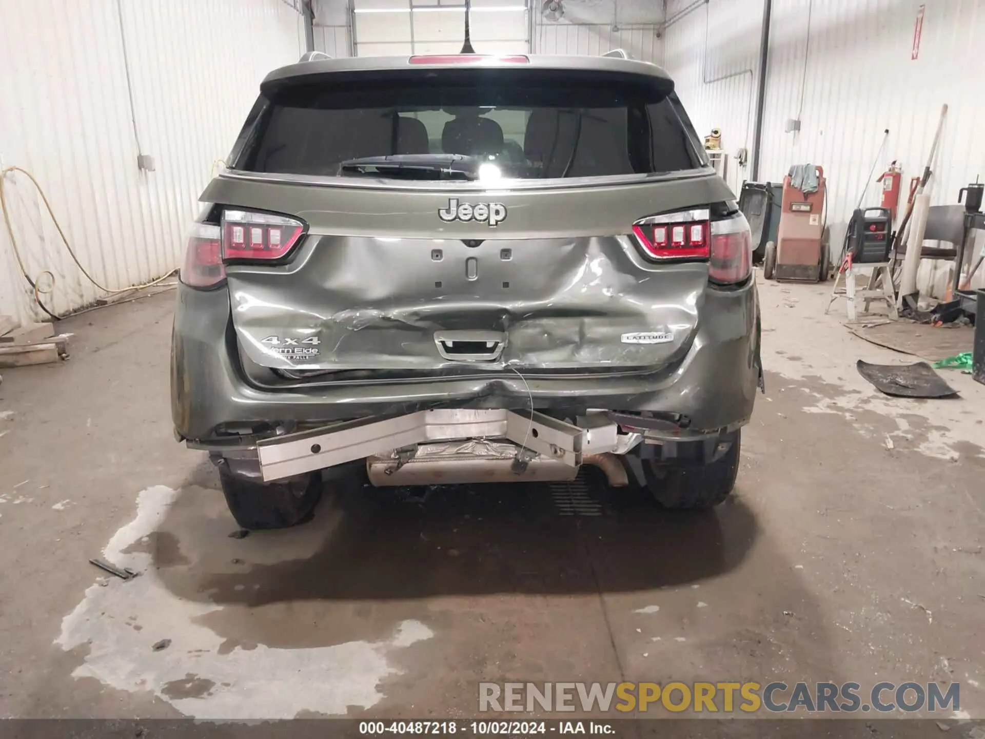 6 fotografías del automóvil dañado 3C4NJDBB0KT761089 JEEP COMPASS 2019