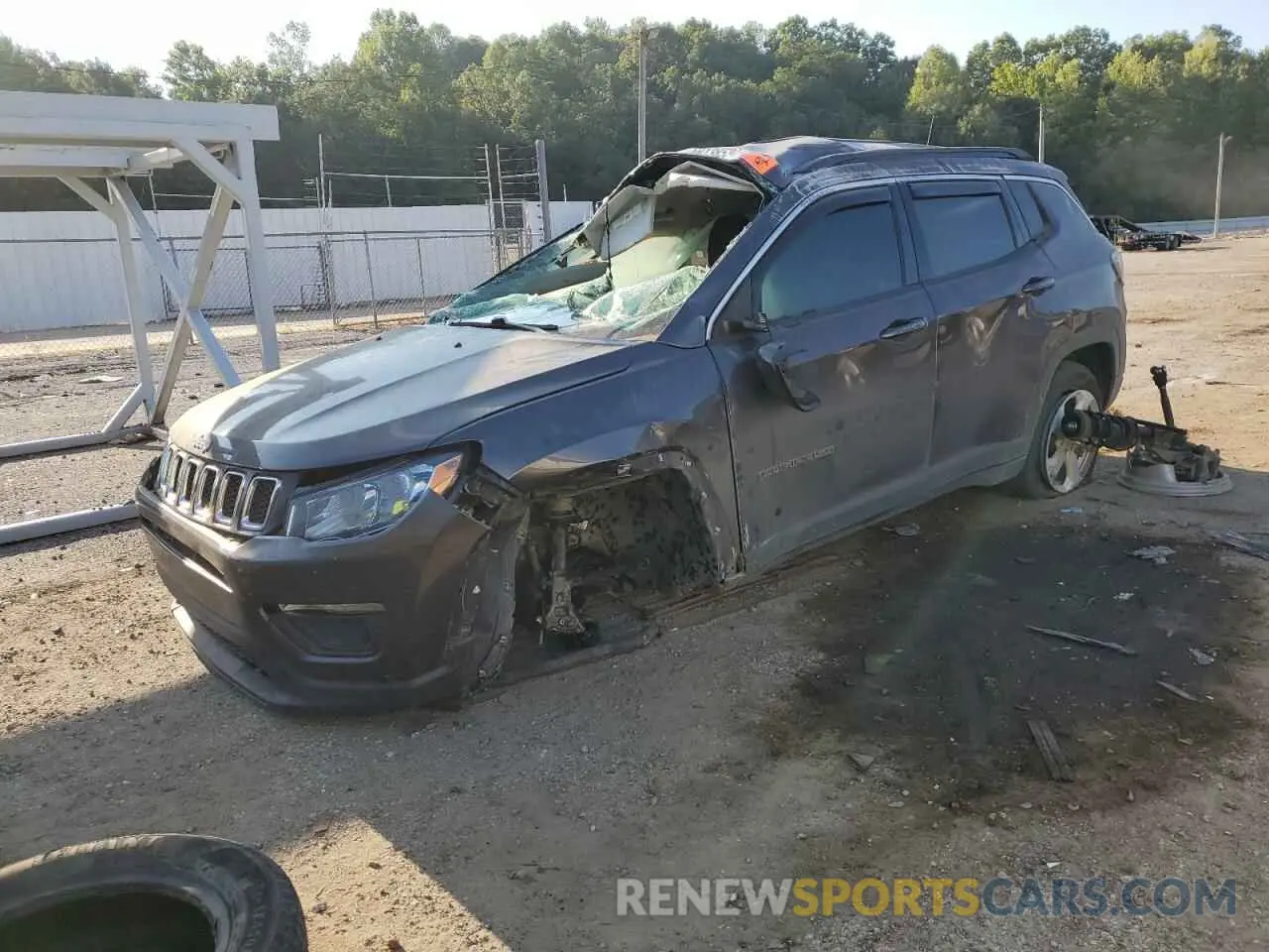 1 fotografías del automóvil dañado 3C4NJDBB0KT772822 JEEP COMPASS 2019