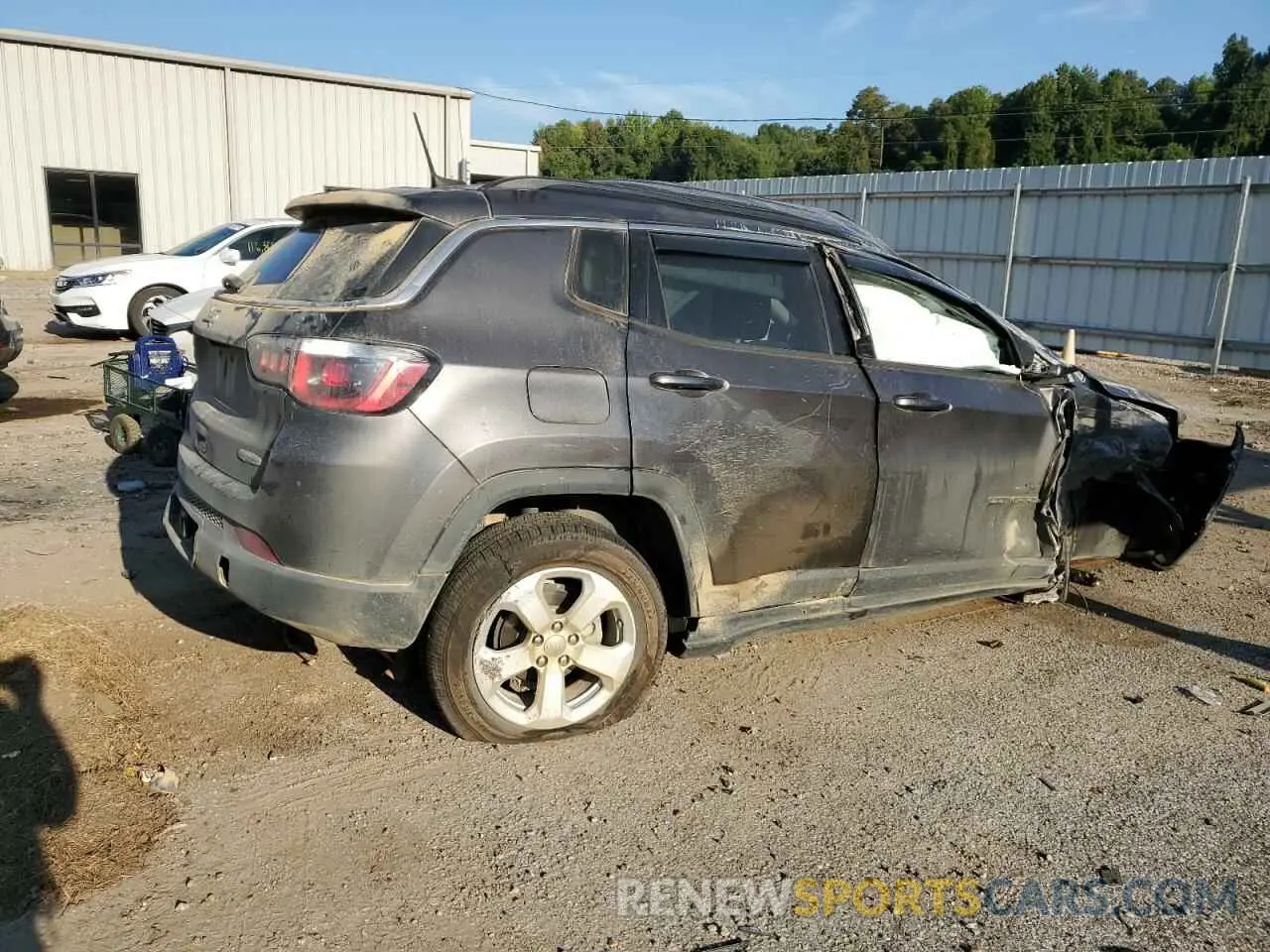 3 fotografías del automóvil dañado 3C4NJDBB0KT772822 JEEP COMPASS 2019