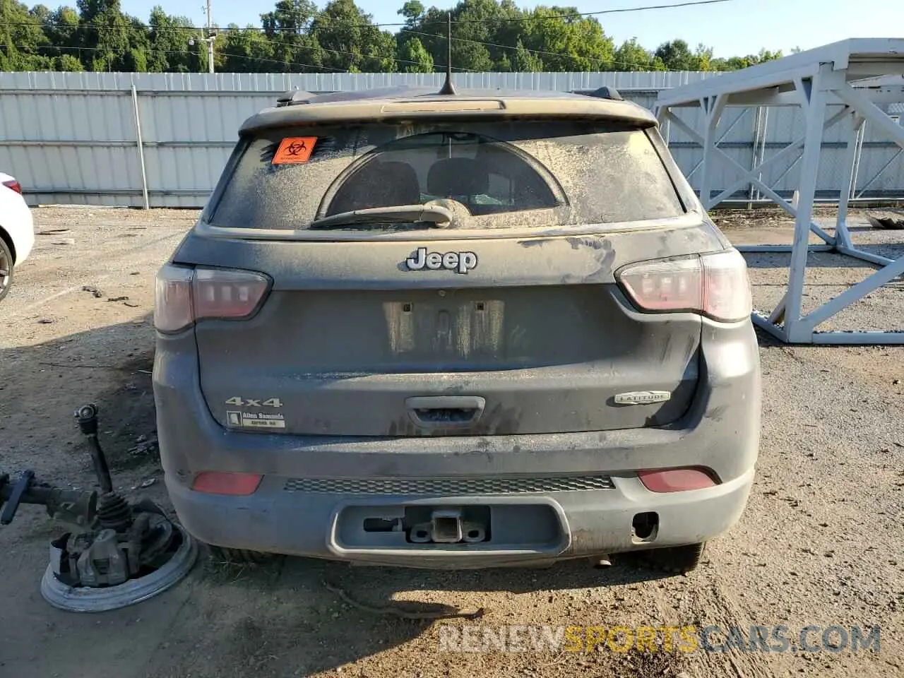 6 fotografías del automóvil dañado 3C4NJDBB0KT772822 JEEP COMPASS 2019