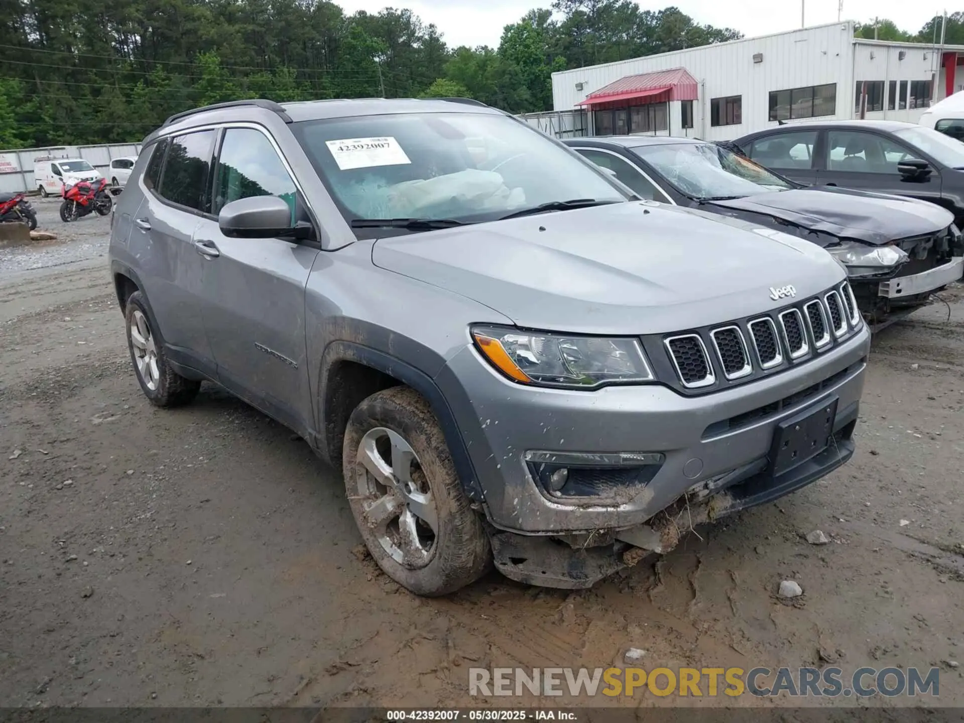 1 fotografías del automóvil dañado 3C4NJDBB0KT850712 JEEP COMPASS 2019