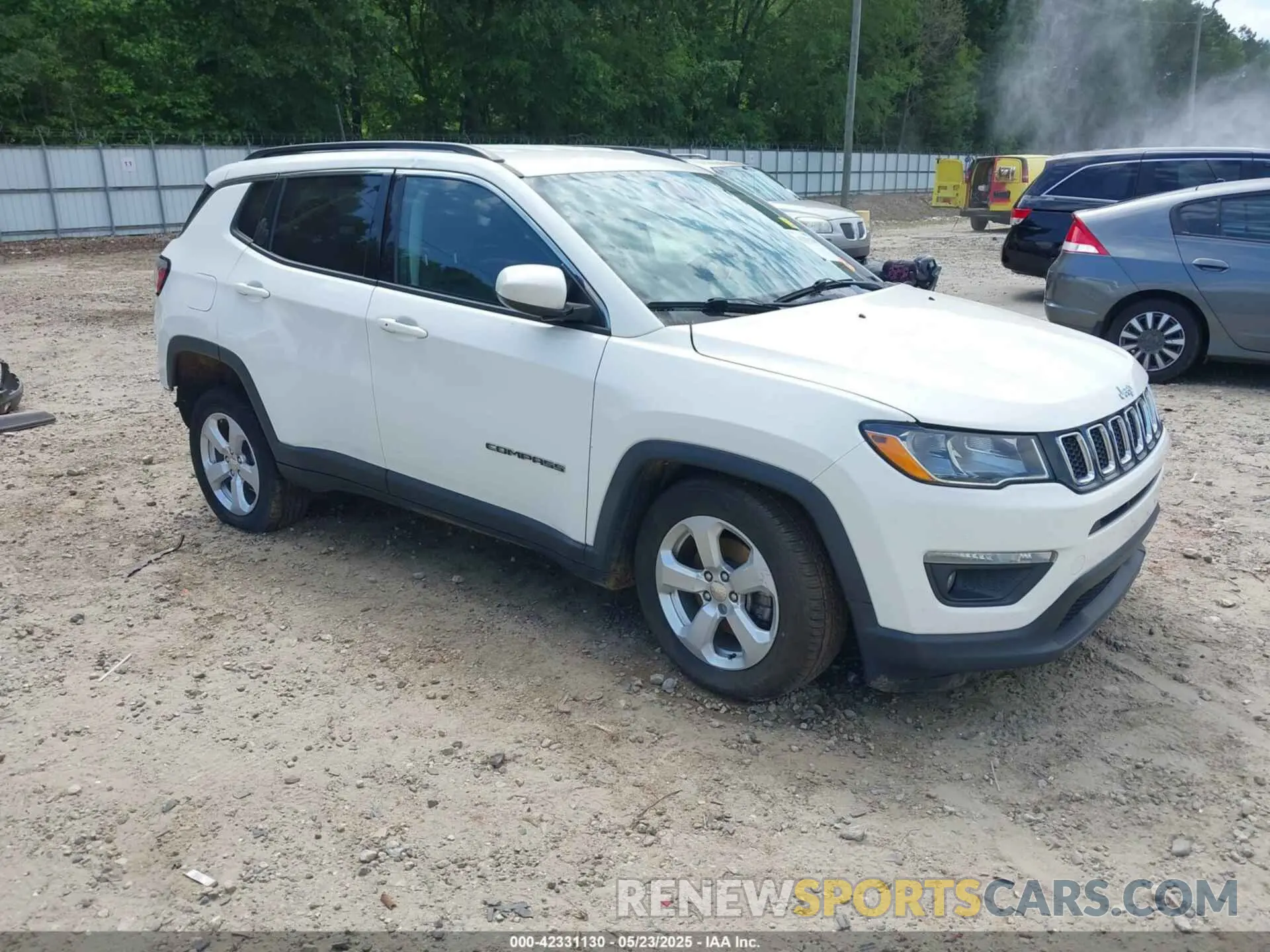1 fotografías del automóvil dañado 3C4NJDBB1KT639082 JEEP COMPASS 2019