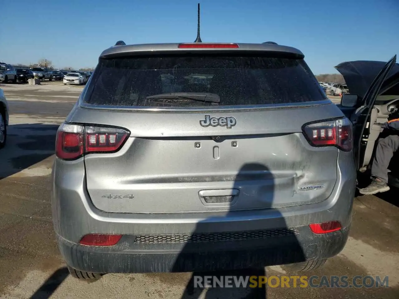 6 fotografías del automóvil dañado 3C4NJDBB1KT675127 JEEP COMPASS 2019