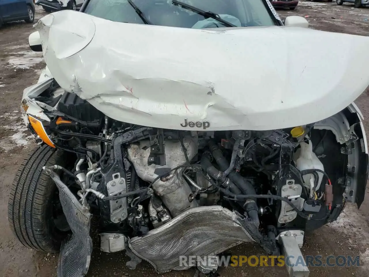 12 fotografías del automóvil dañado 3C4NJDBB2KT600968 JEEP COMPASS 2019
