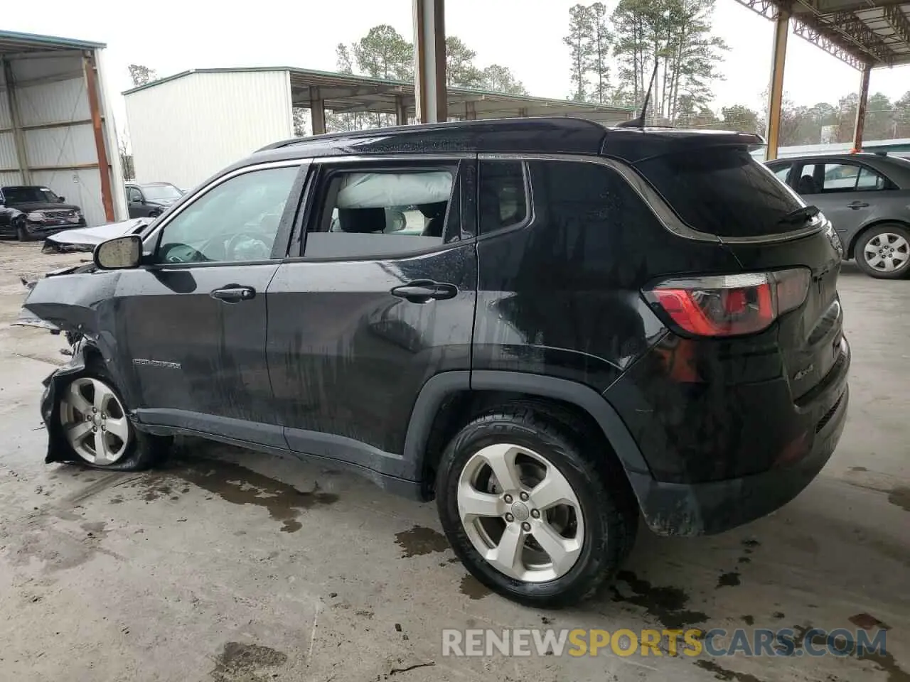 2 fotografías del automóvil dañado 3C4NJDBB2KT646123 JEEP COMPASS 2019