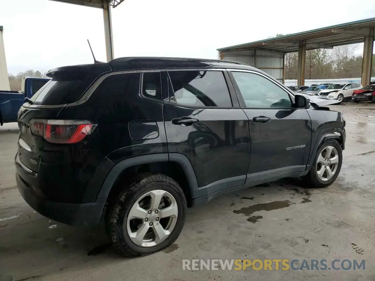 3 fotografías del automóvil dañado 3C4NJDBB2KT646123 JEEP COMPASS 2019