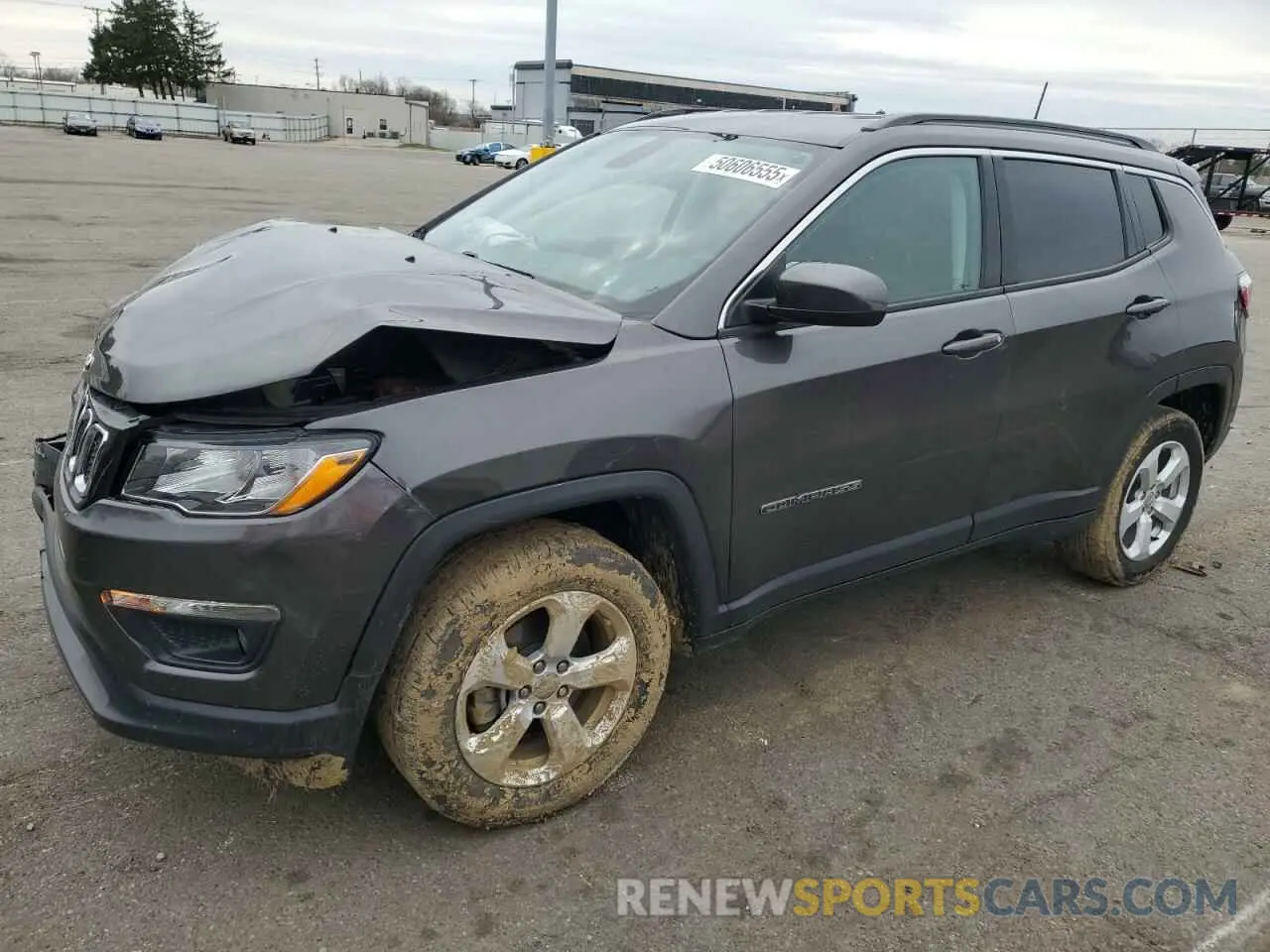 1 fotografías del automóvil dañado 3C4NJDBB2KT734797 JEEP COMPASS 2019