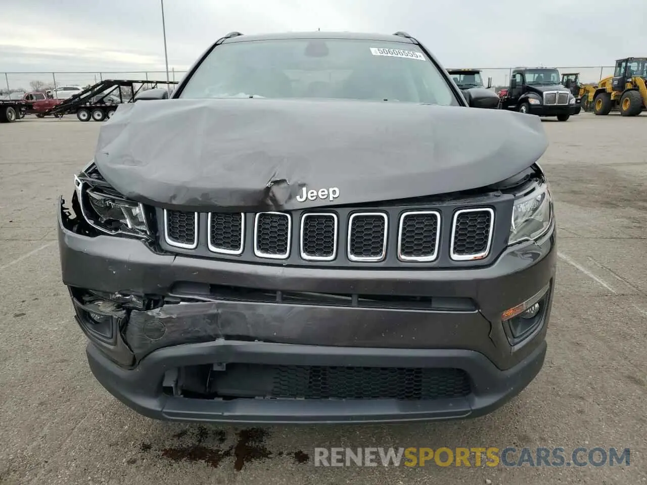 5 fotografías del automóvil dañado 3C4NJDBB2KT734797 JEEP COMPASS 2019