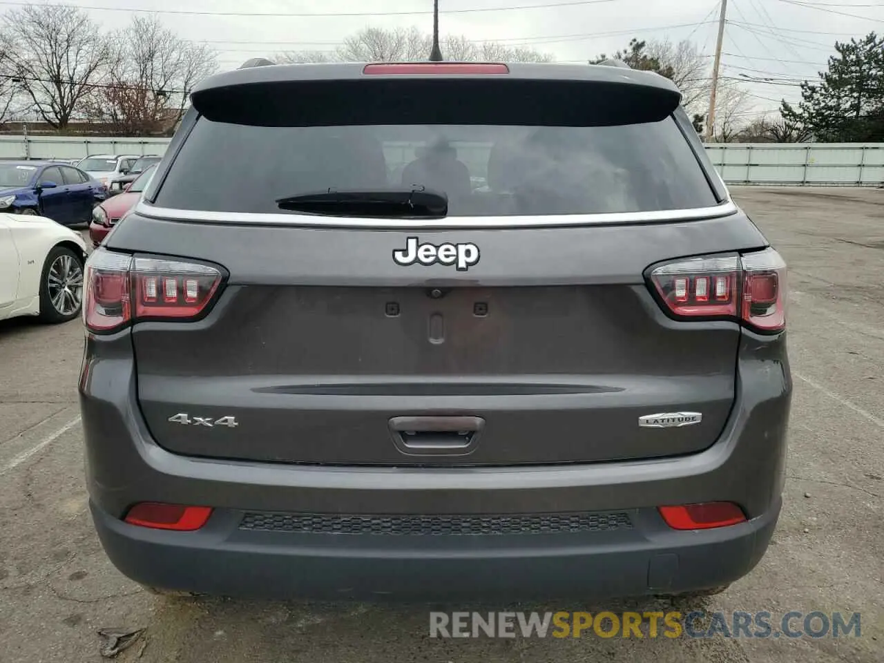 6 fotografías del automóvil dañado 3C4NJDBB2KT734797 JEEP COMPASS 2019