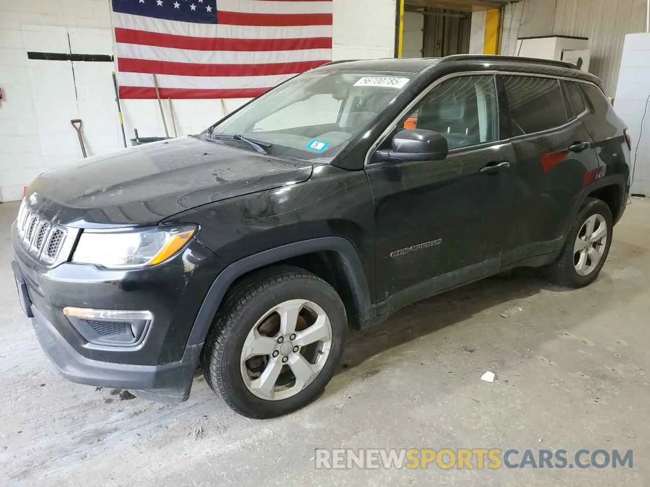 1 fotografías del automóvil dañado 3C4NJDBB2KT786690 JEEP COMPASS 2019