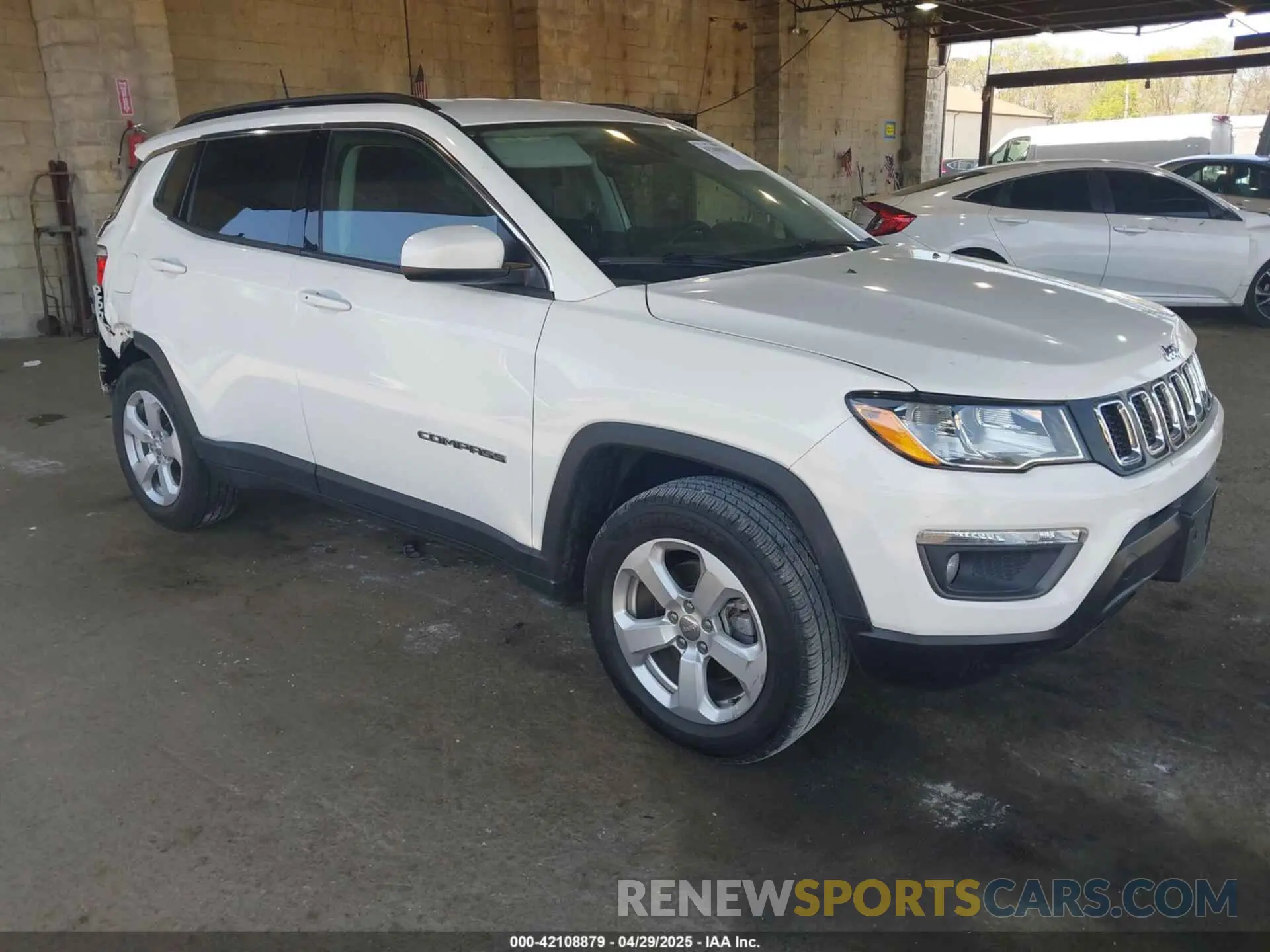 1 fotografías del automóvil dañado 3C4NJDBB3KT654263 JEEP COMPASS 2019