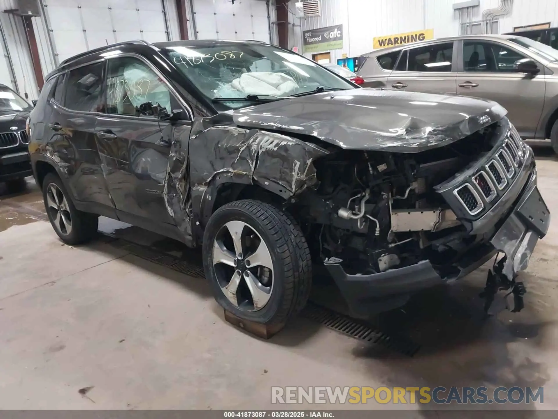 1 fotografías del automóvil dañado 3C4NJDBB3KT828901 JEEP COMPASS 2019