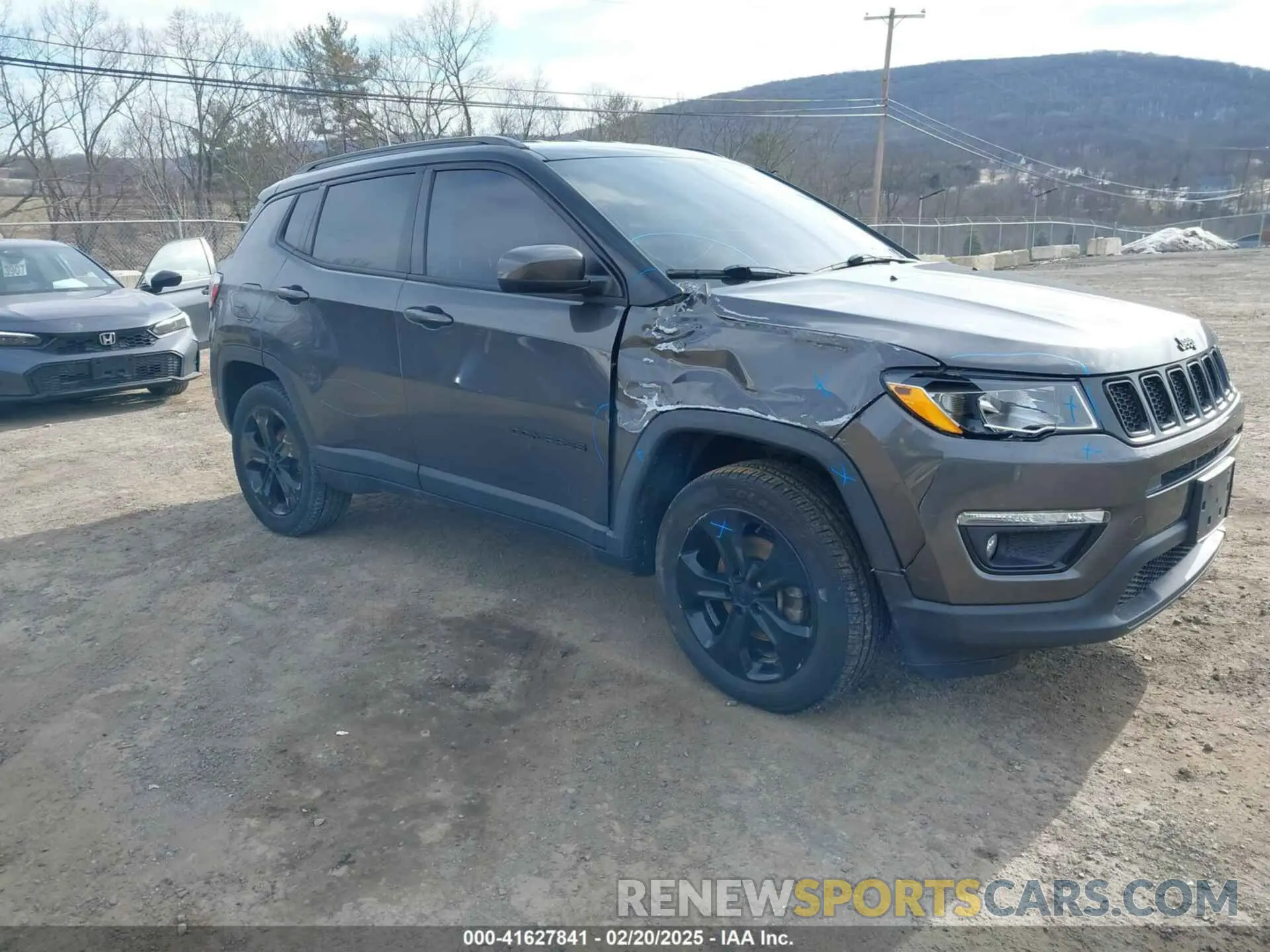 1 fotografías del automóvil dañado 3C4NJDBB4KT593022 JEEP COMPASS 2019