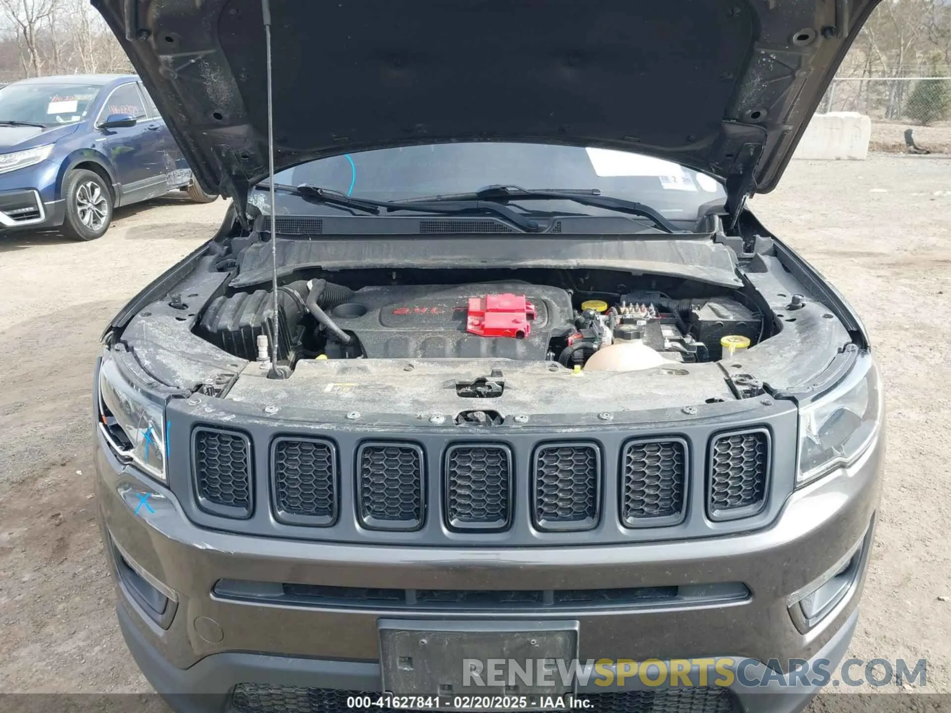 10 fotografías del automóvil dañado 3C4NJDBB4KT593022 JEEP COMPASS 2019