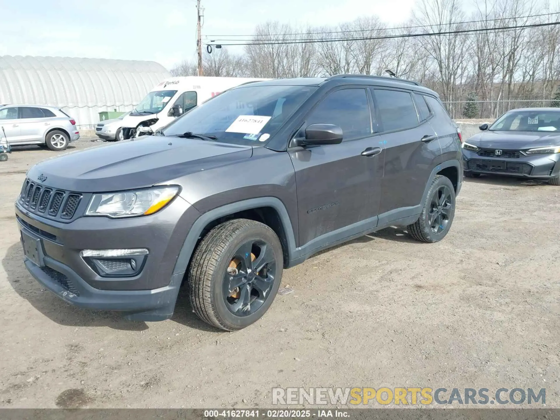 2 fotografías del automóvil dañado 3C4NJDBB4KT593022 JEEP COMPASS 2019