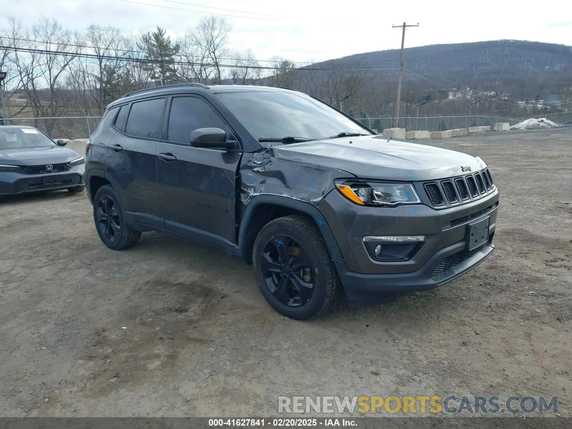 6 fotografías del automóvil dañado 3C4NJDBB4KT593022 JEEP COMPASS 2019