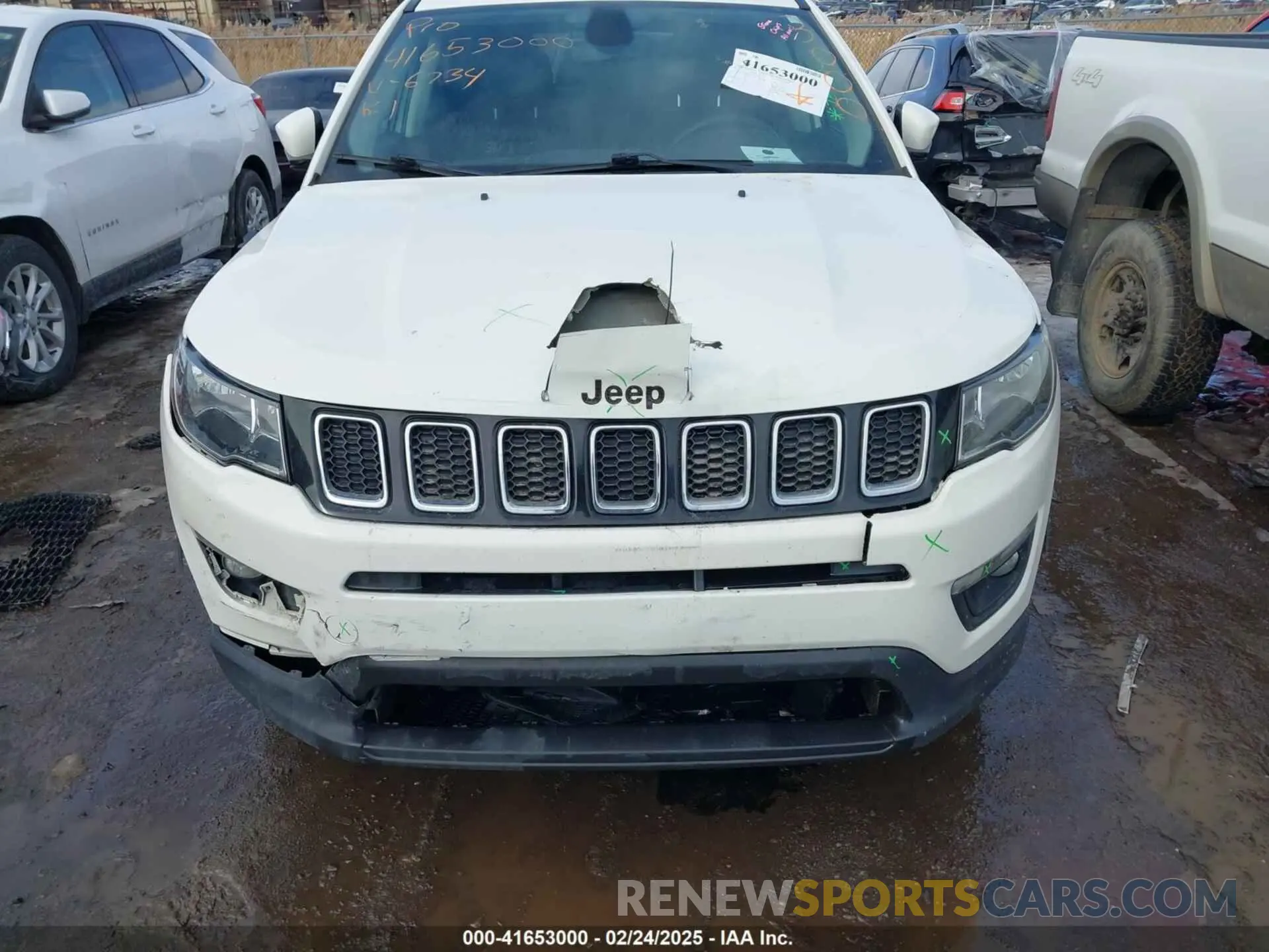 6 fotografías del automóvil dañado 3C4NJDBB4KT656734 JEEP COMPASS 2019