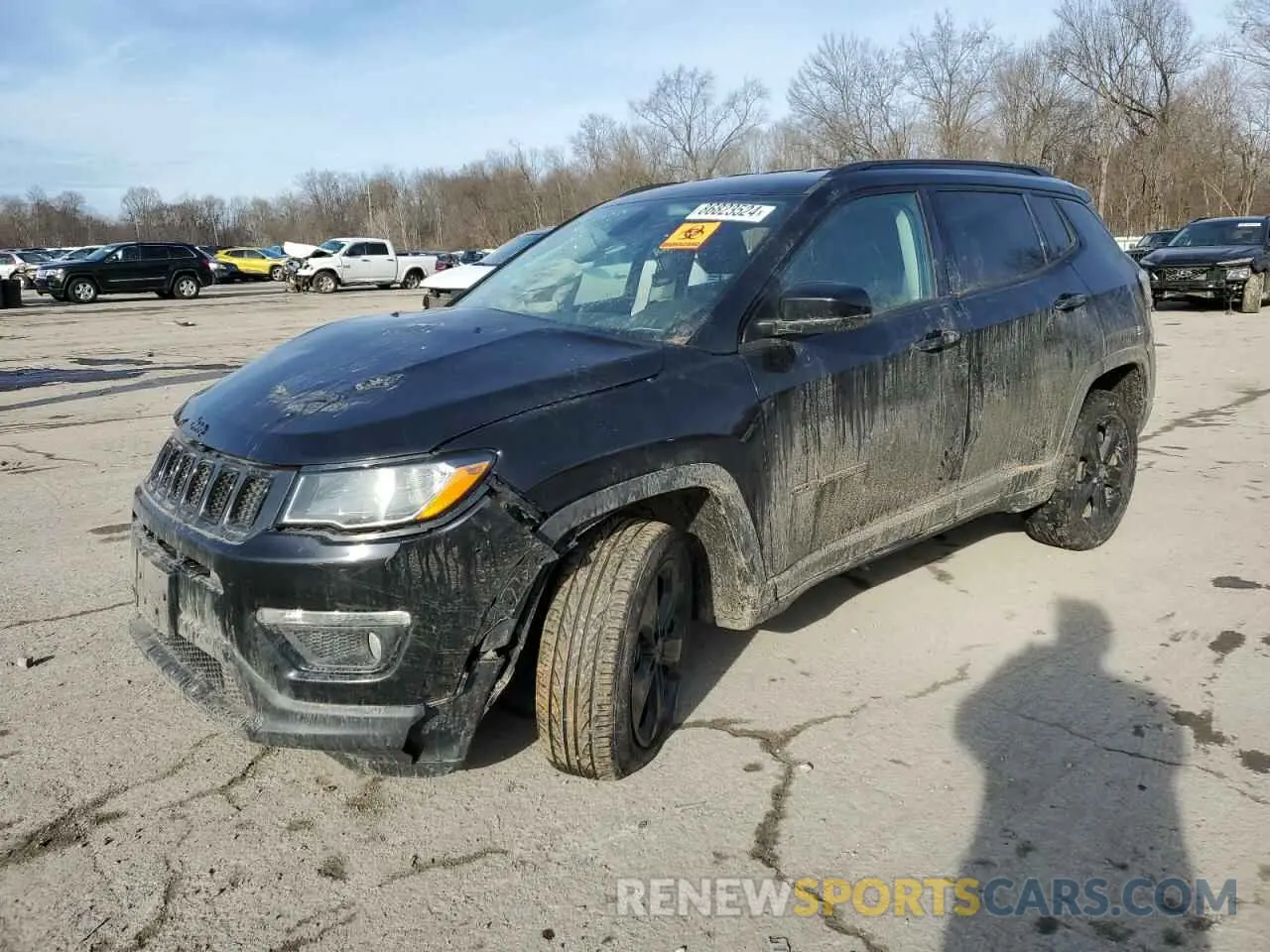 1 fotografías del automóvil dañado 3C4NJDBB4KT696361 JEEP COMPASS 2019