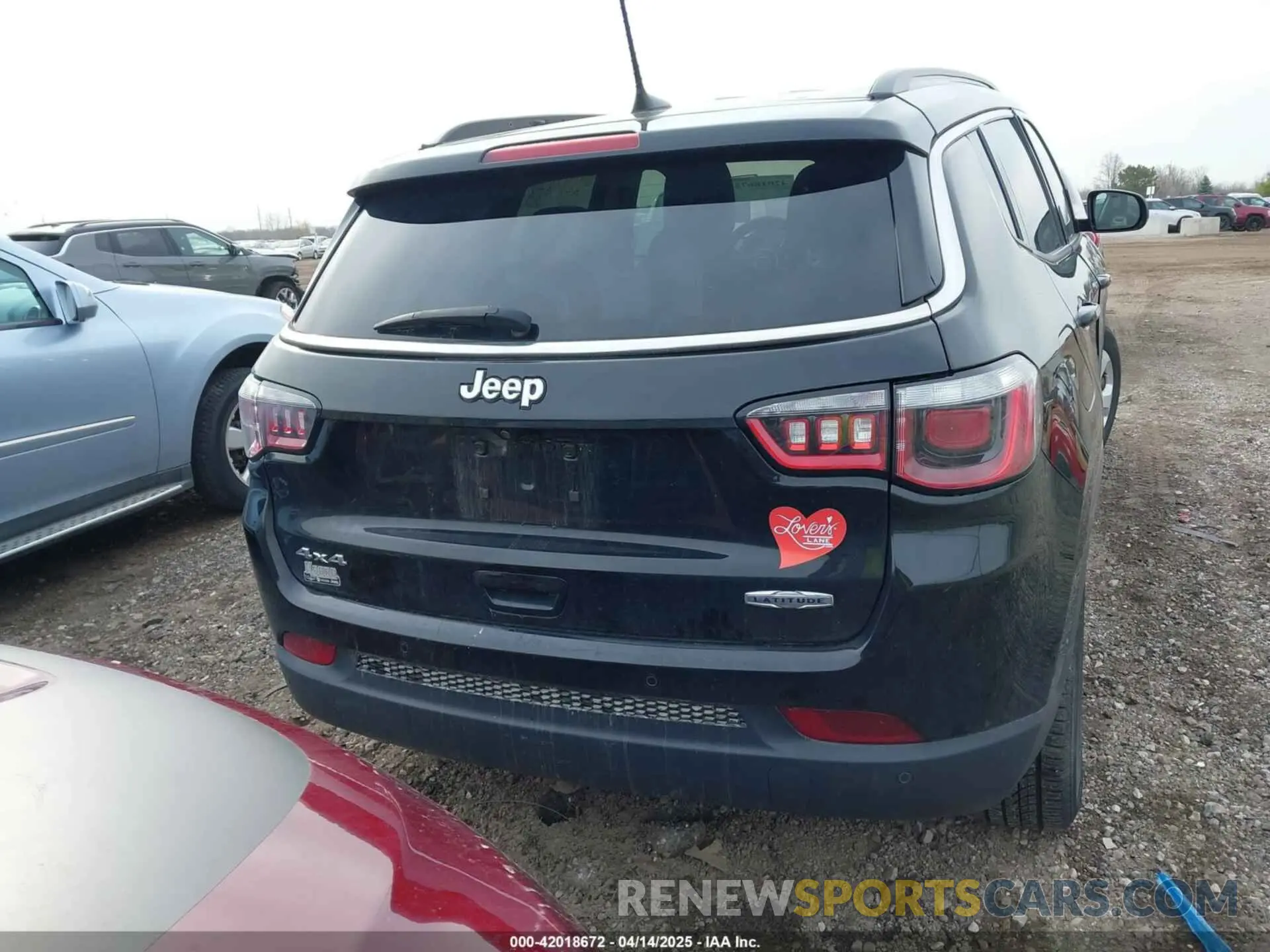 16 fotografías del automóvil dañado 3C4NJDBB4KT733568 JEEP COMPASS 2019