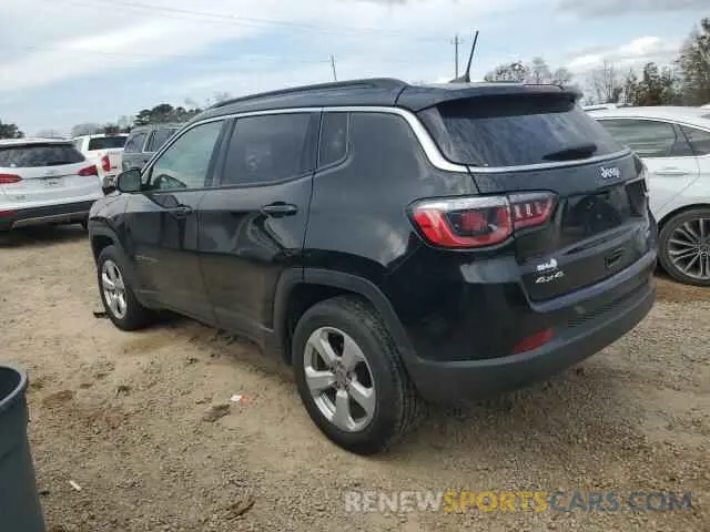2 fotografías del automóvil dañado 3C4NJDBB5KT657021 JEEP COMPASS 2019