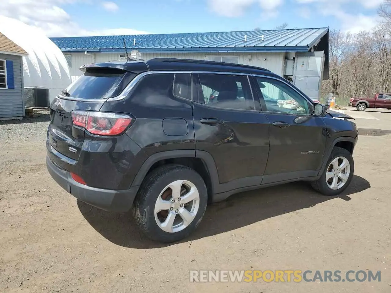 3 fotografías del automóvil dañado 3C4NJDBB5KT767907 JEEP COMPASS 2019