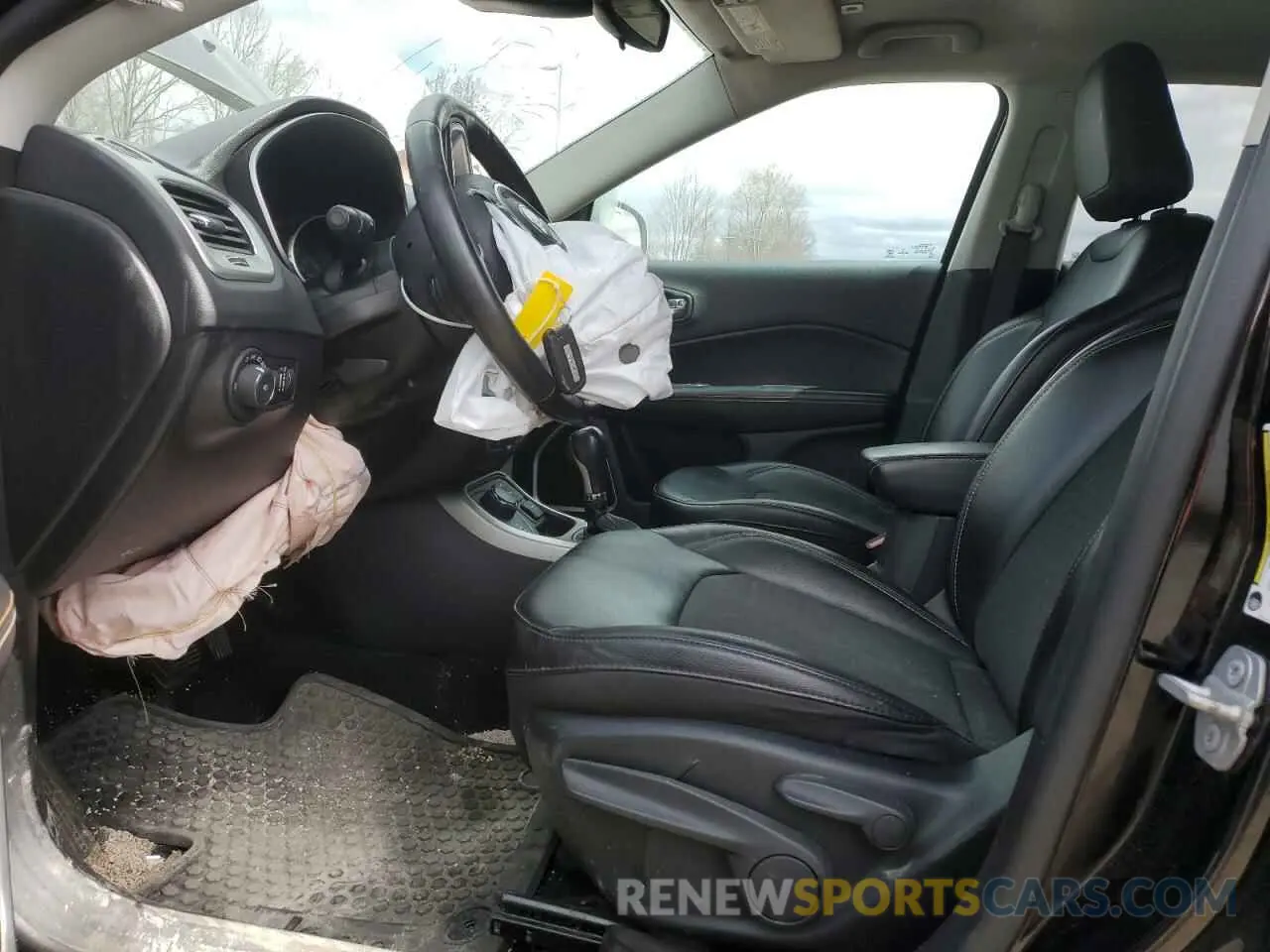 7 fotografías del automóvil dañado 3C4NJDBB5KT767907 JEEP COMPASS 2019