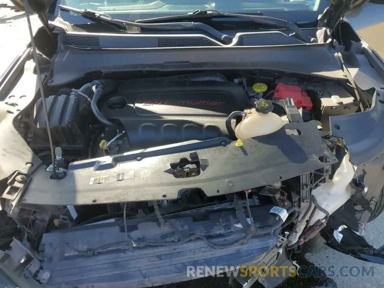 14 fotografías del automóvil dañado 3C4NJDBB6KT641328 JEEP COMPASS 2019