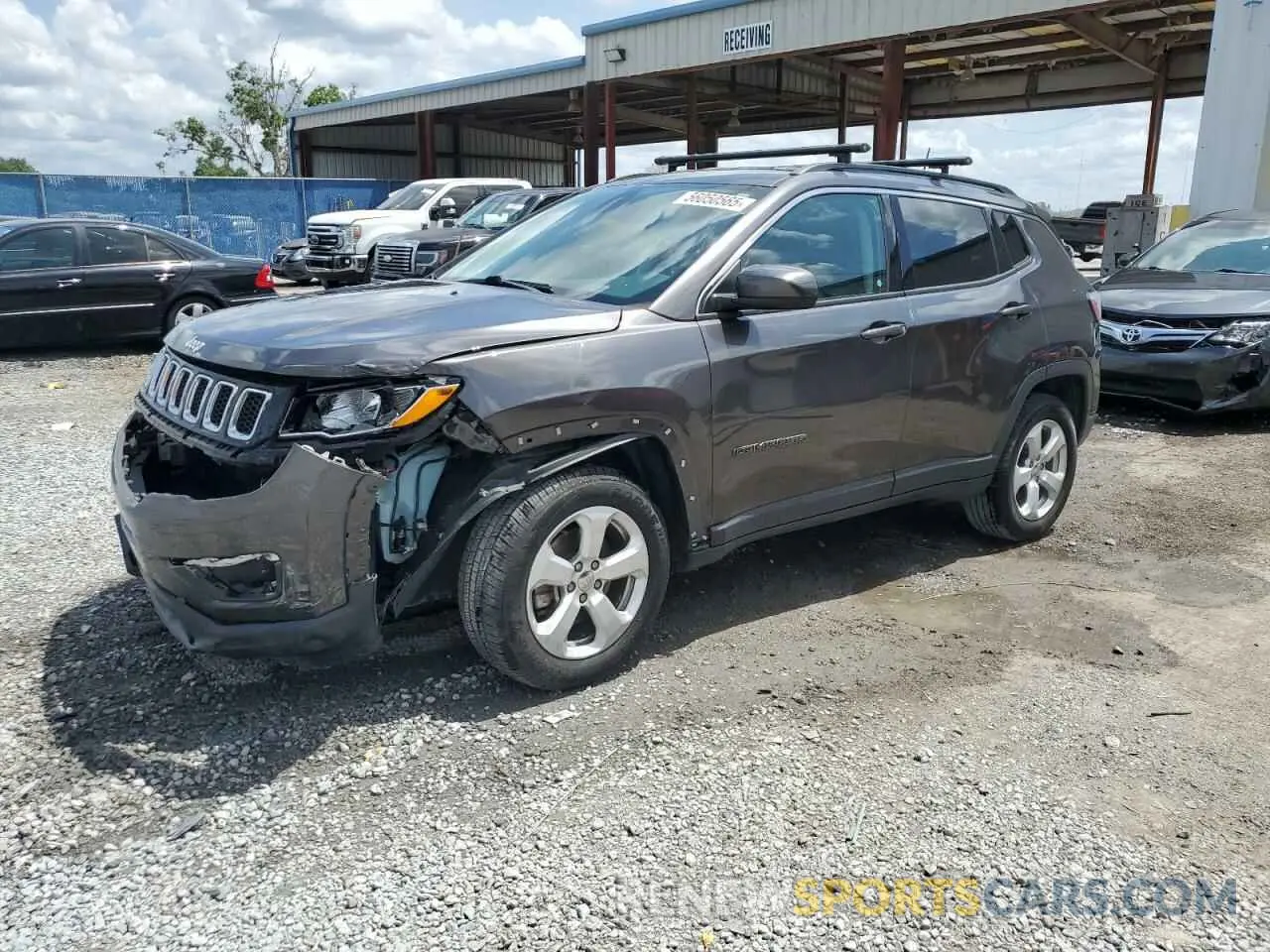 1 fotografías del automóvil dañado 3C4NJDBB6KT650403 JEEP COMPASS 2019