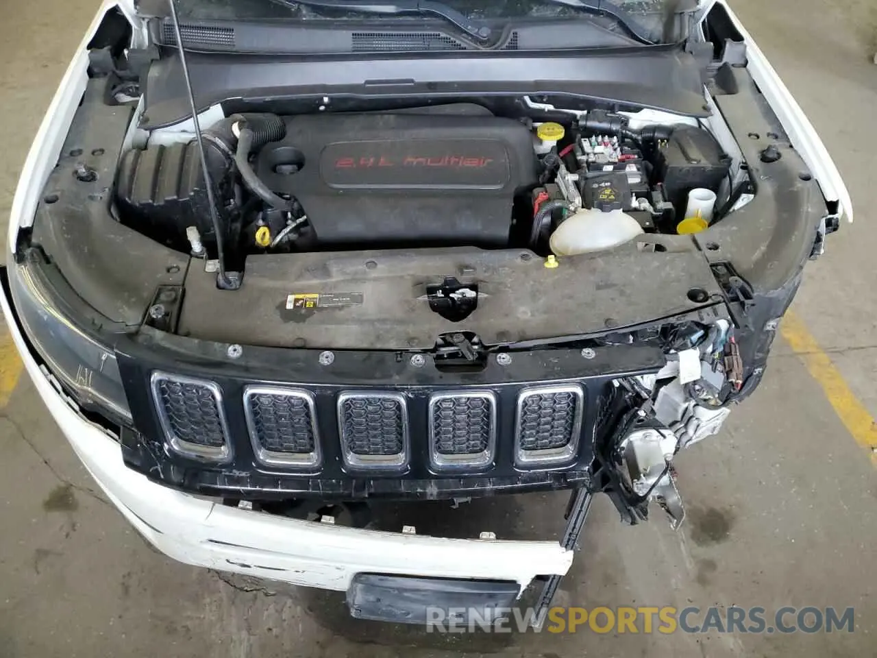12 fotografías del automóvil dañado 3C4NJDBB6KT729375 JEEP COMPASS 2019