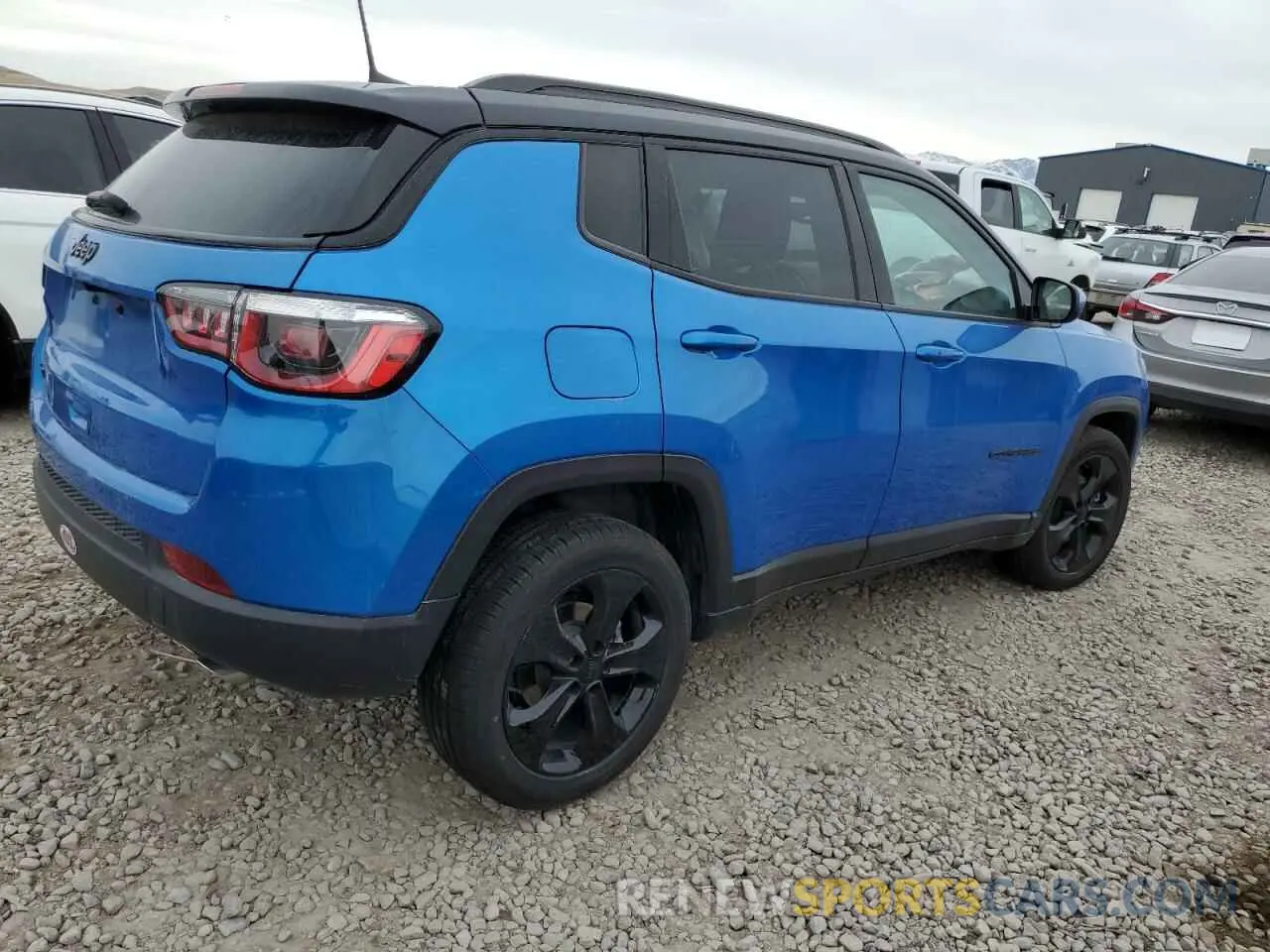 3 fotografías del automóvil dañado 3C4NJDBB6KT781301 JEEP COMPASS 2019