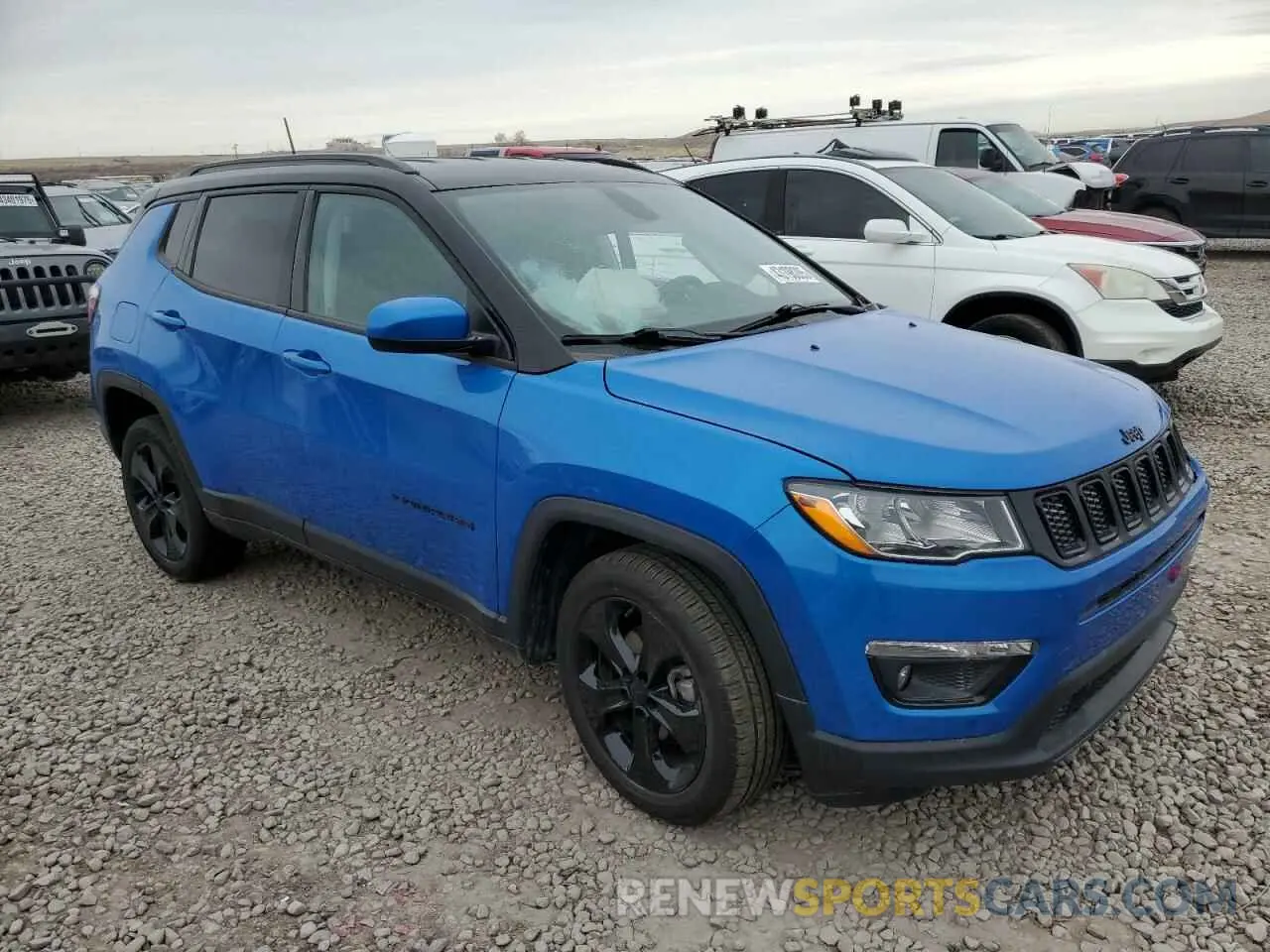 4 fotografías del automóvil dañado 3C4NJDBB6KT781301 JEEP COMPASS 2019