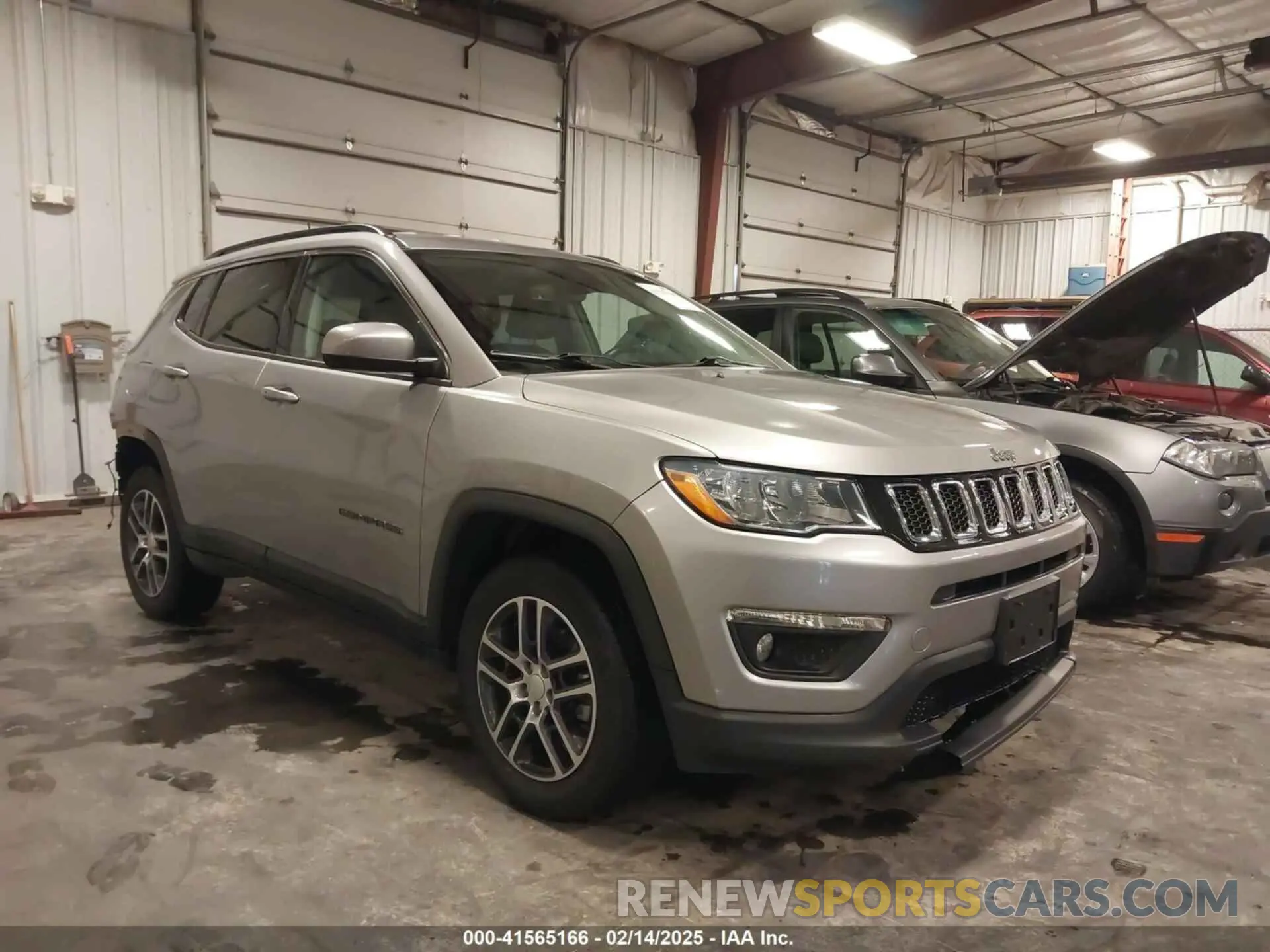 1 fotografías del automóvil dañado 3C4NJDBB6KT812711 JEEP COMPASS 2019