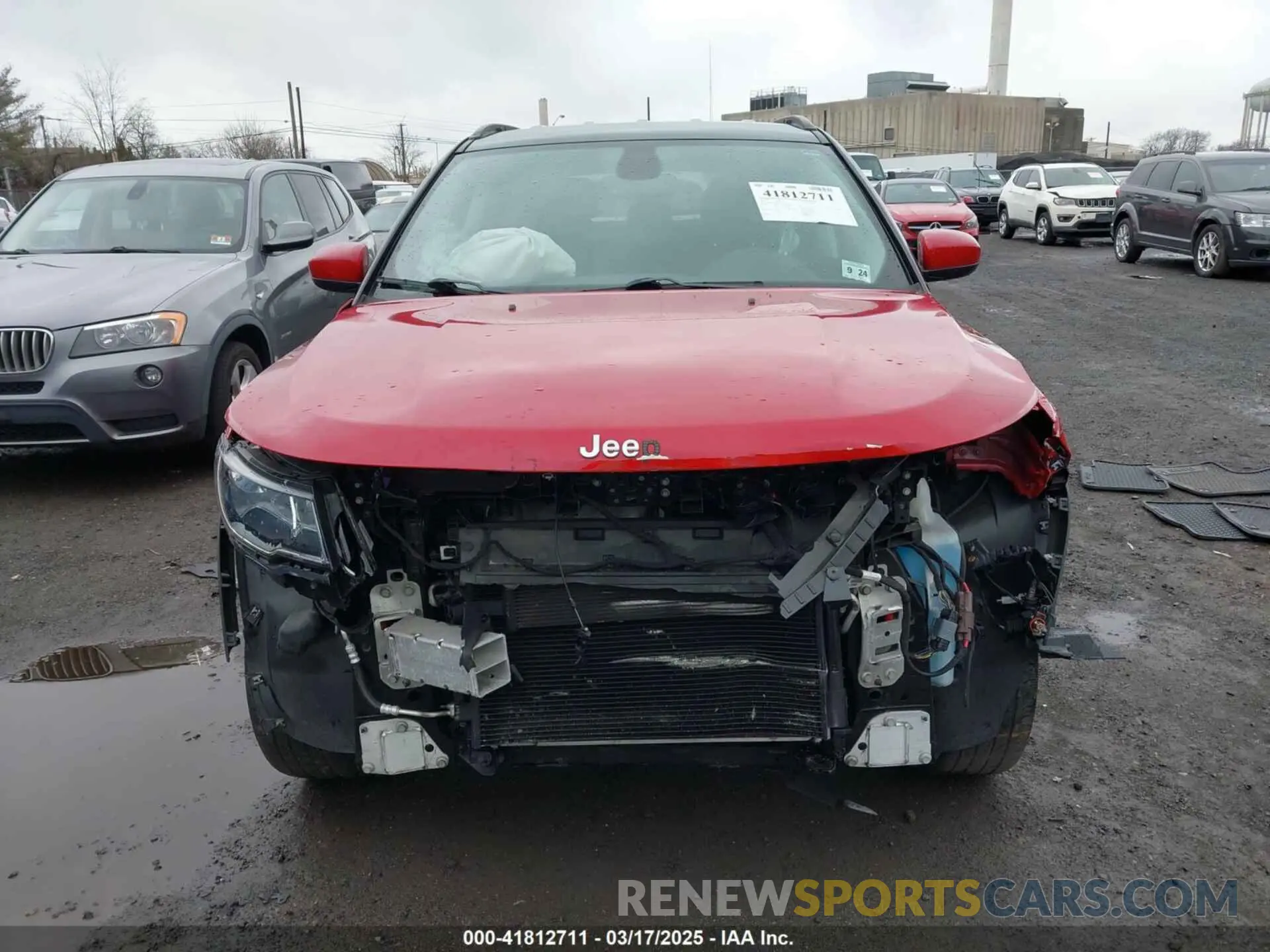 13 fotografías del automóvil dañado 3C4NJDBB7KT629155 JEEP COMPASS 2019