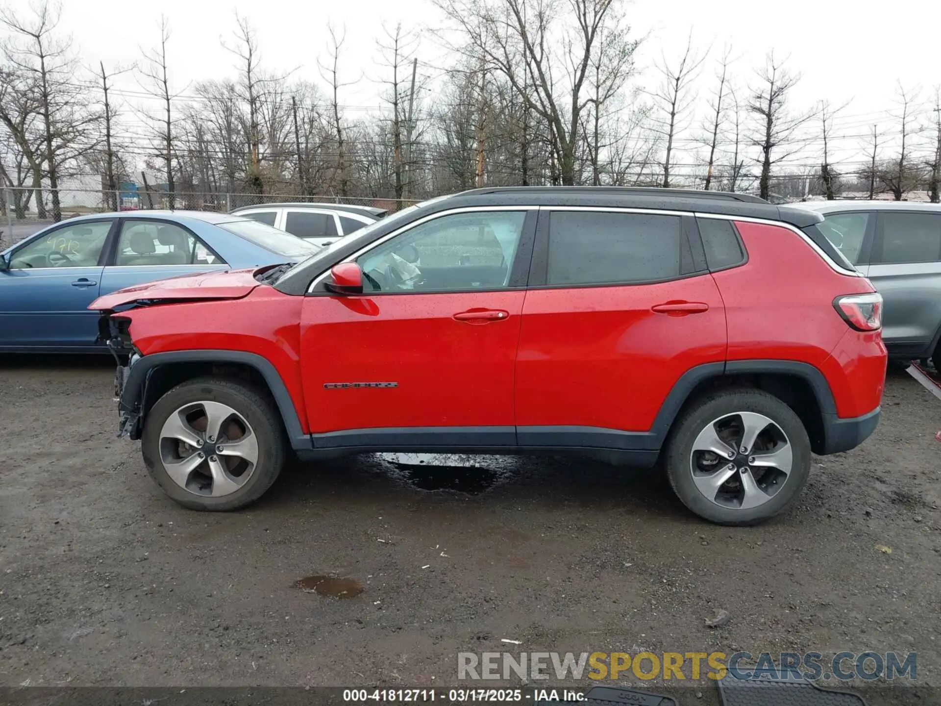 15 fotografías del automóvil dañado 3C4NJDBB7KT629155 JEEP COMPASS 2019