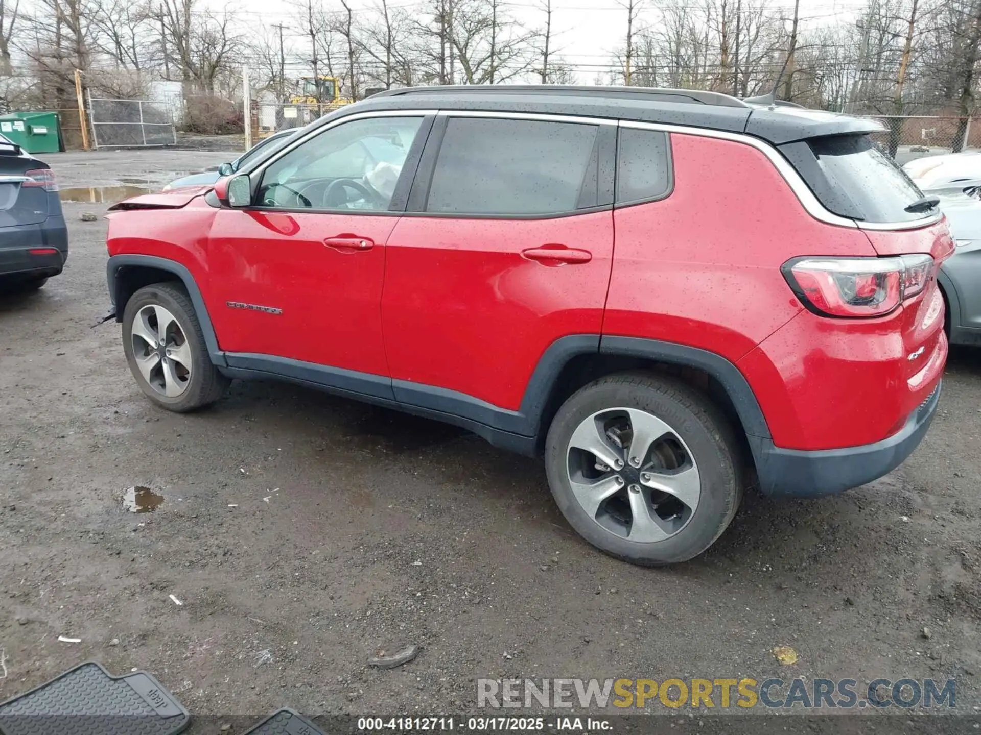 3 fotografías del automóvil dañado 3C4NJDBB7KT629155 JEEP COMPASS 2019