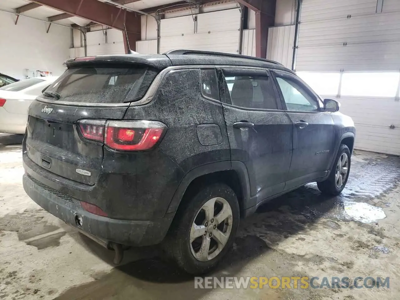 3 fotografías del automóvil dañado 3C4NJDBB7KT786653 JEEP COMPASS 2019
