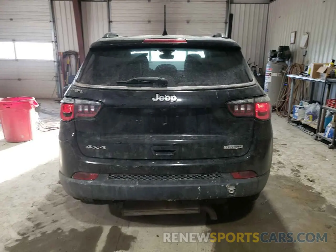 6 fotografías del automóvil dañado 3C4NJDBB7KT786653 JEEP COMPASS 2019