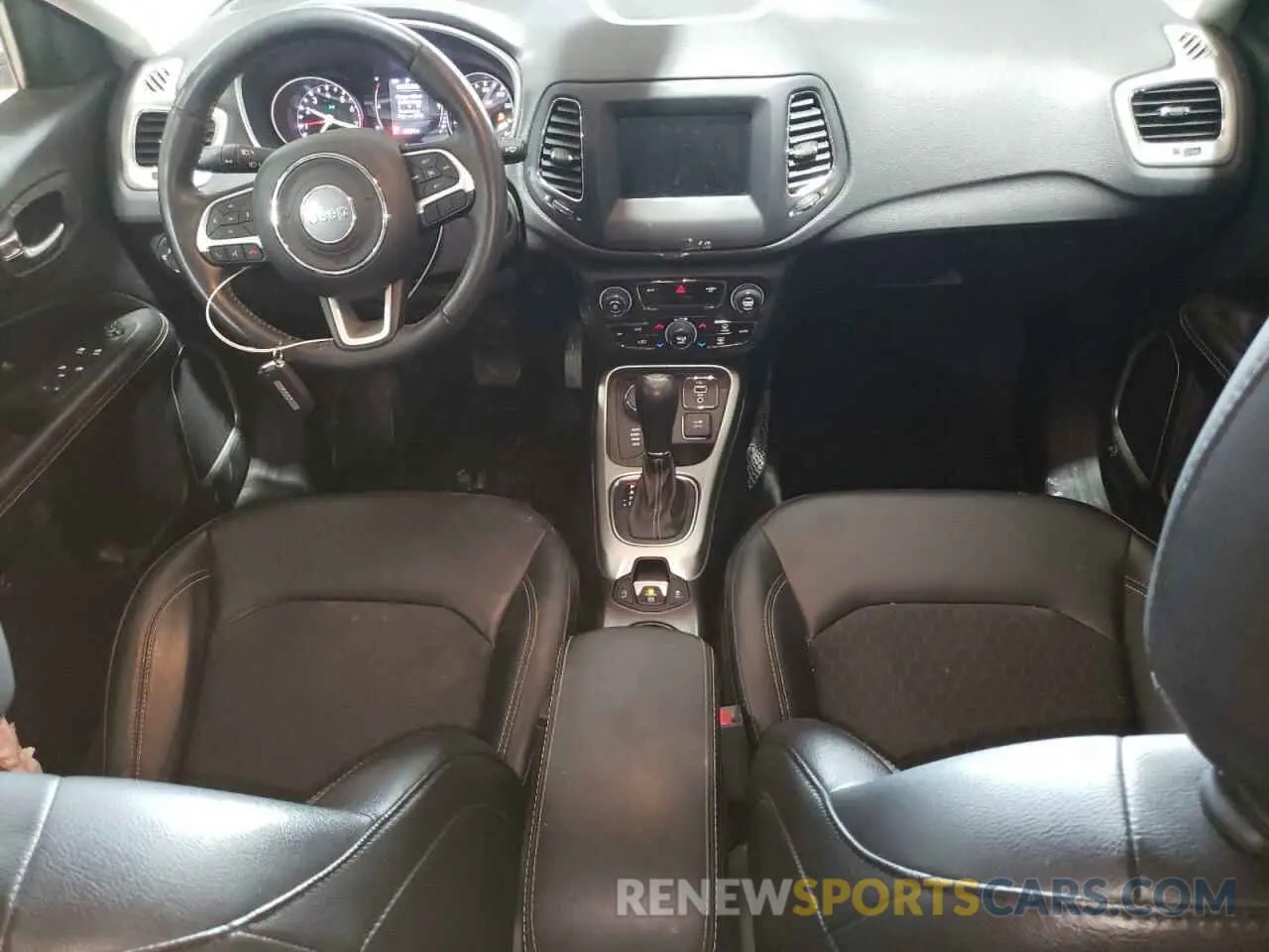 8 fotografías del automóvil dañado 3C4NJDBB7KT786653 JEEP COMPASS 2019