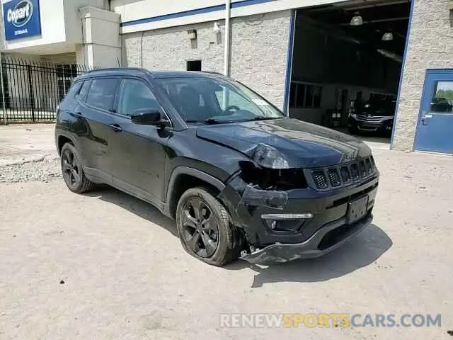 14 fotografías del automóvil dañado 3C4NJDBB8KT647373 JEEP COMPASS 2019